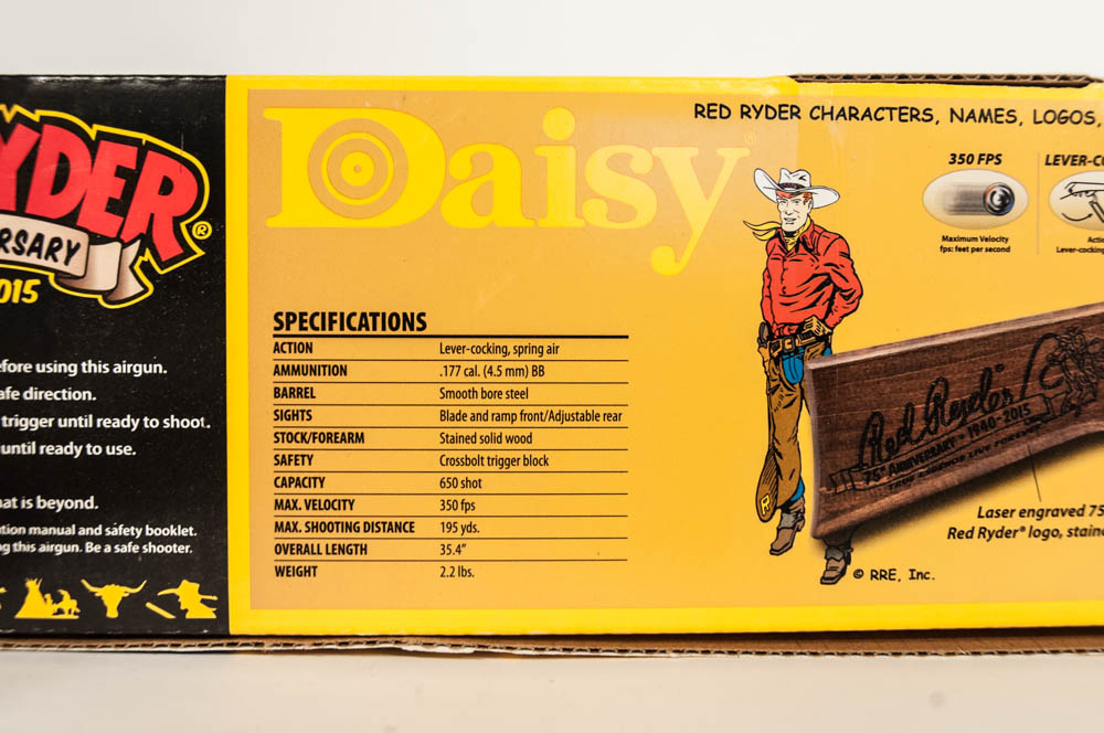 Daisy BB Rifles Including the Red Ryder and Buck 400 Models