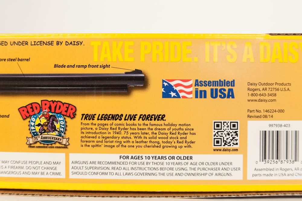 Daisy BB Rifles Including the Red Ryder and Buck 400 Models