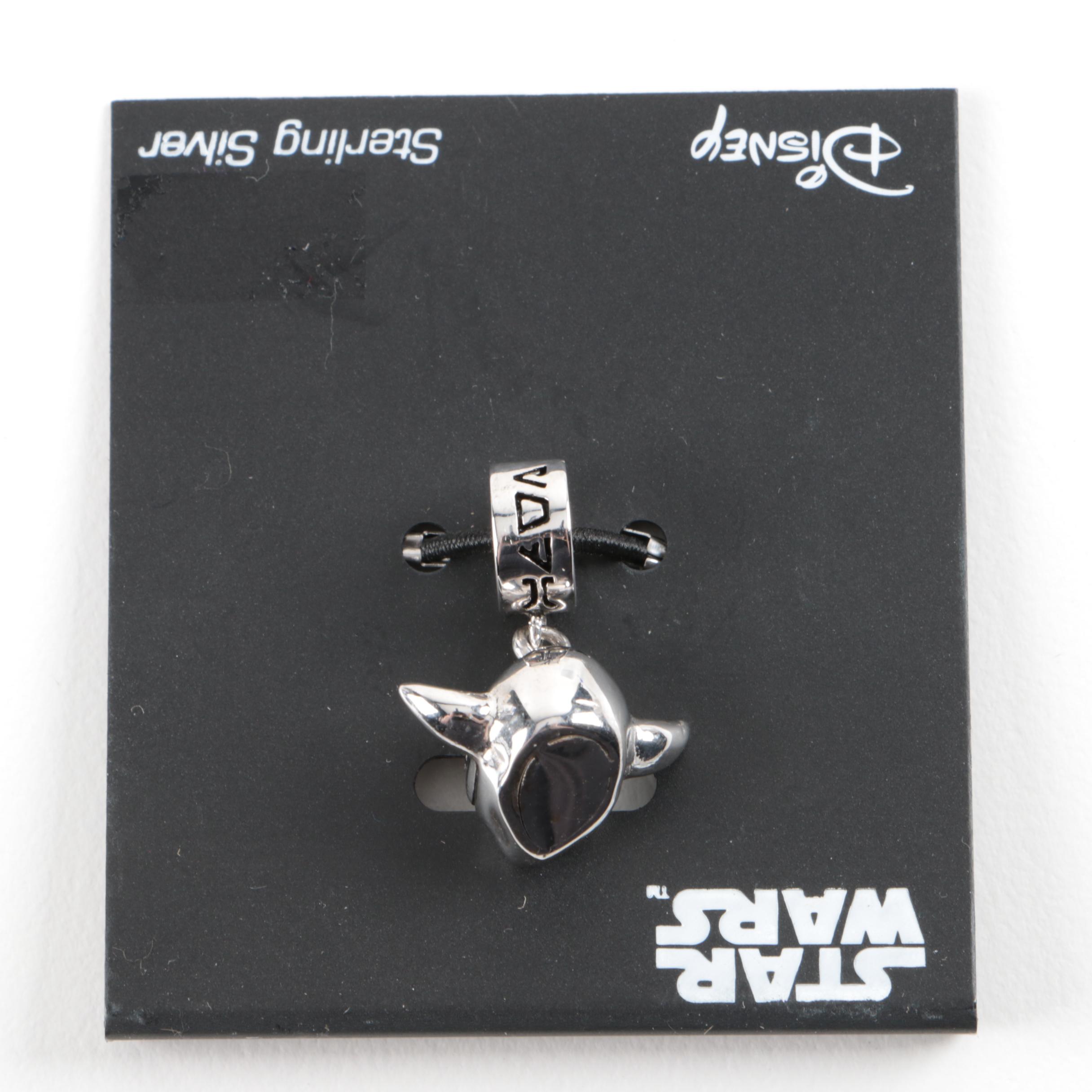 Star Wars Sterling Silver Jewelry Including Yoda, R2-D2 and BB-8