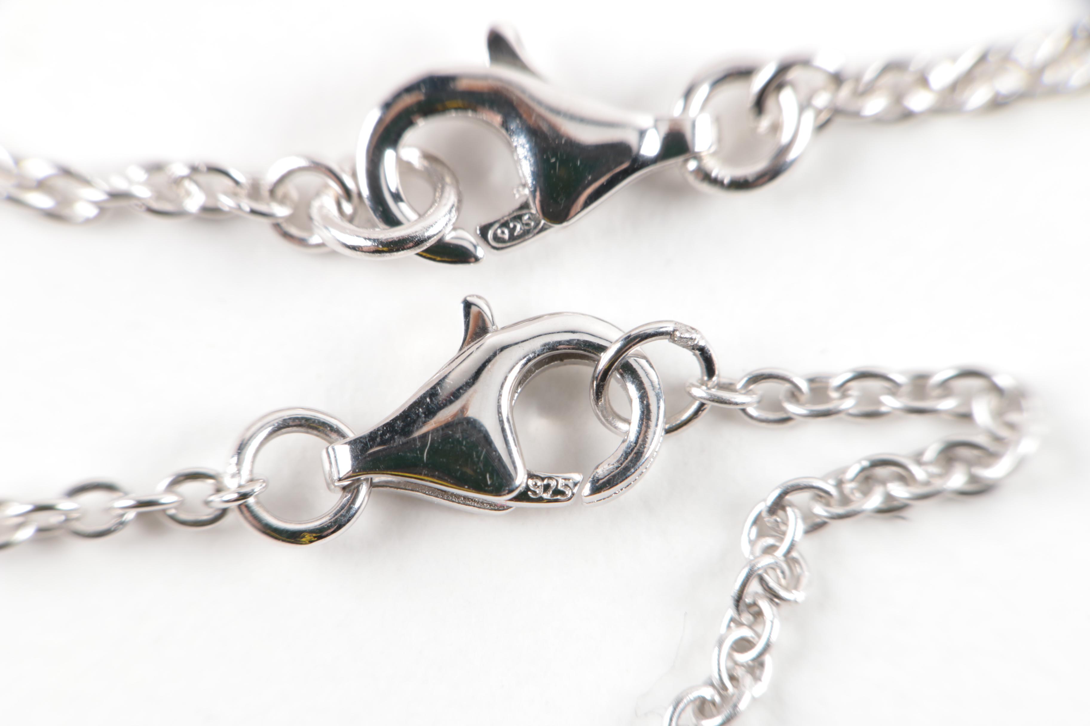 Star Wars Sterling Silver Jewelry Including Yoda, R2-D2 and BB-8