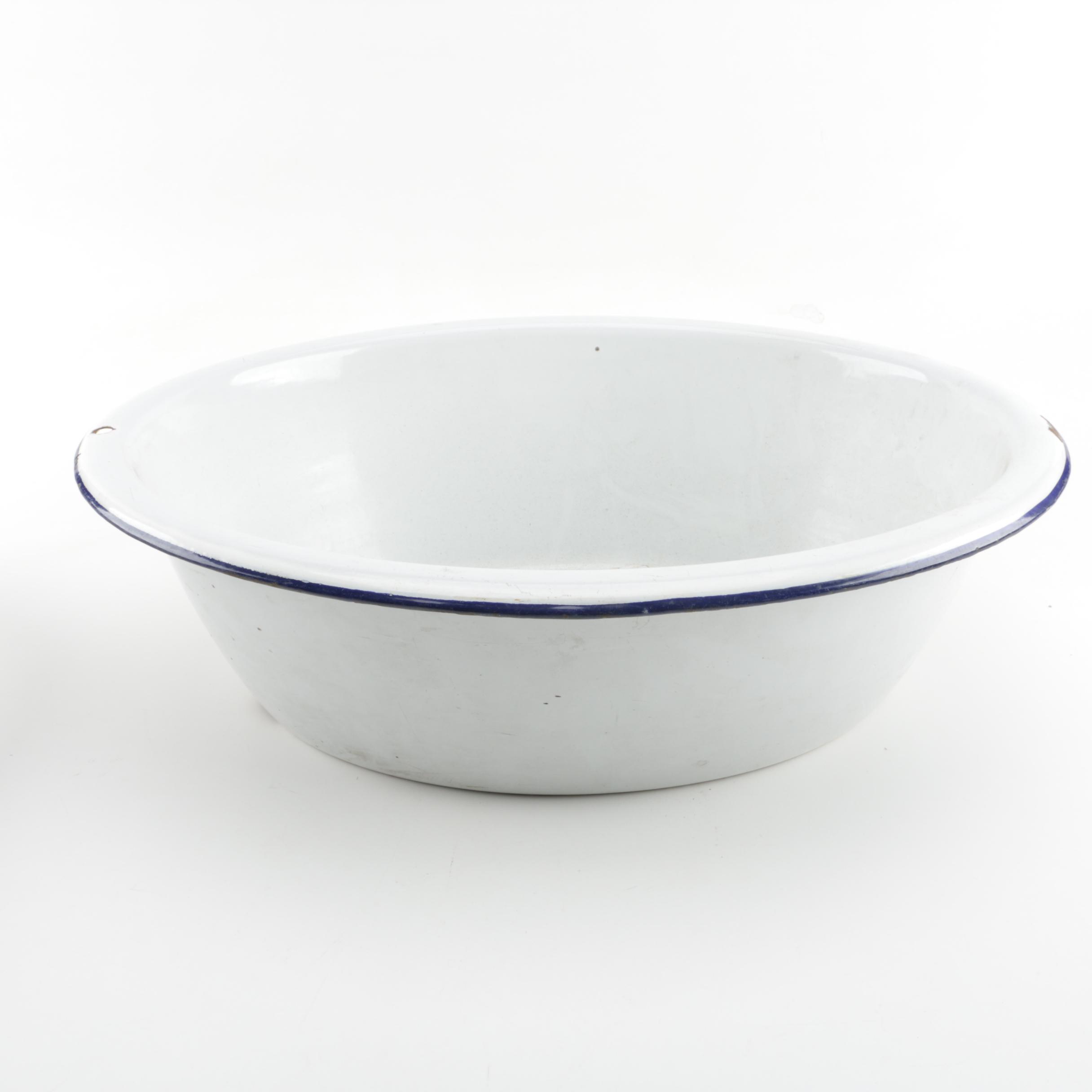 Enamelware Basins