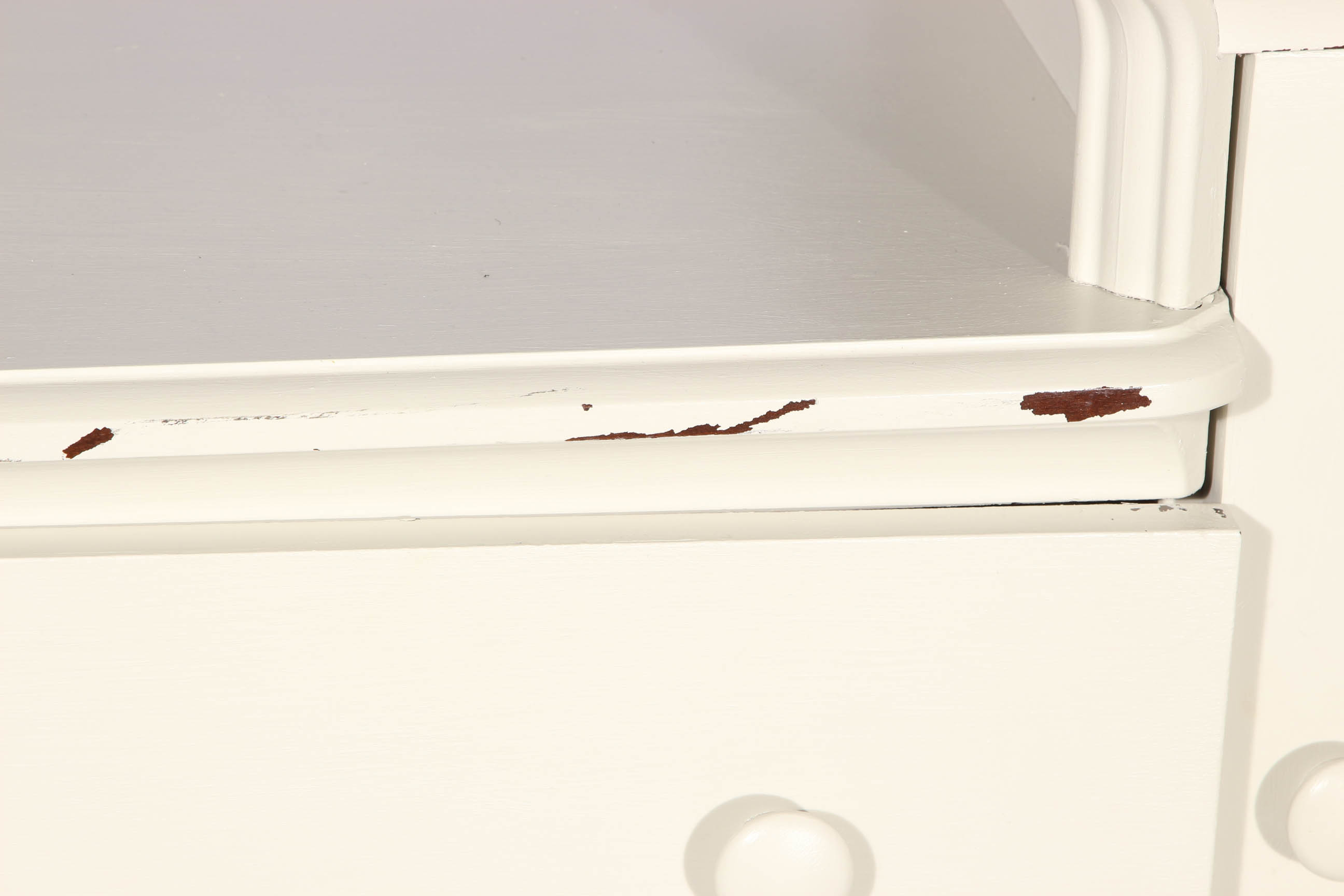 White Painted Changing Table Dresser by Pali Designs