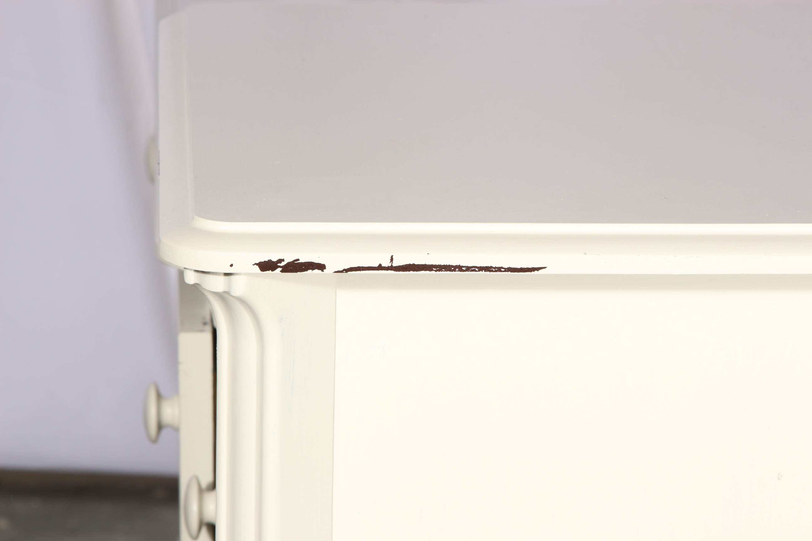 White Painted Changing Table Dresser by Pali Designs