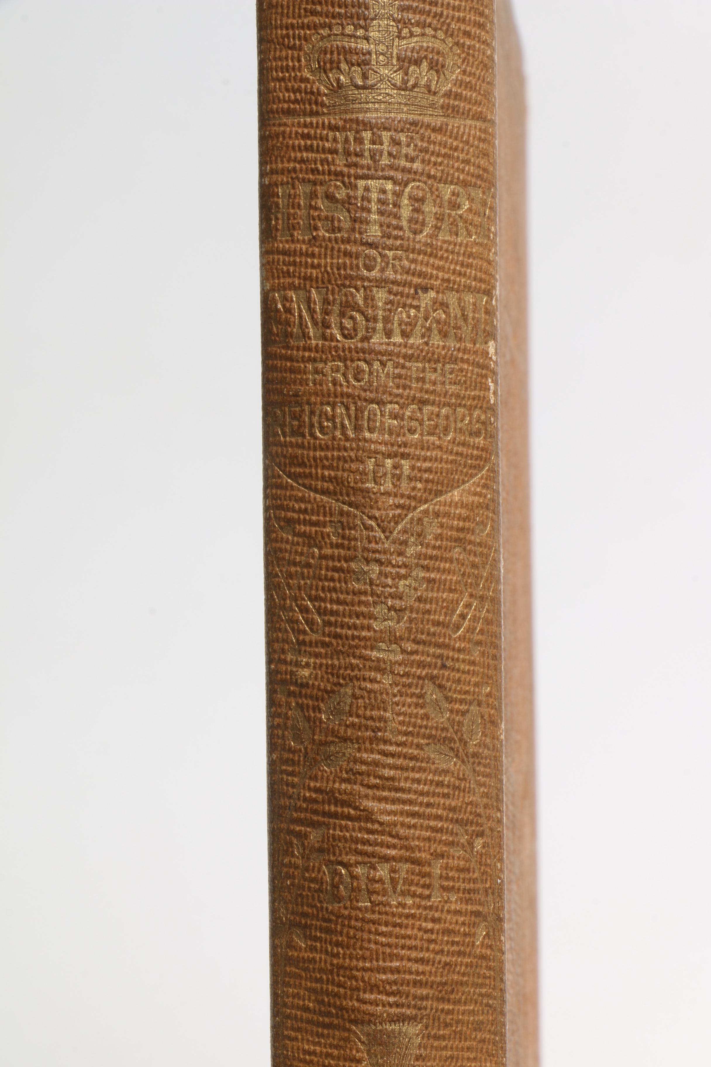 1850s "The History of England From the Reign of George III" Volumes