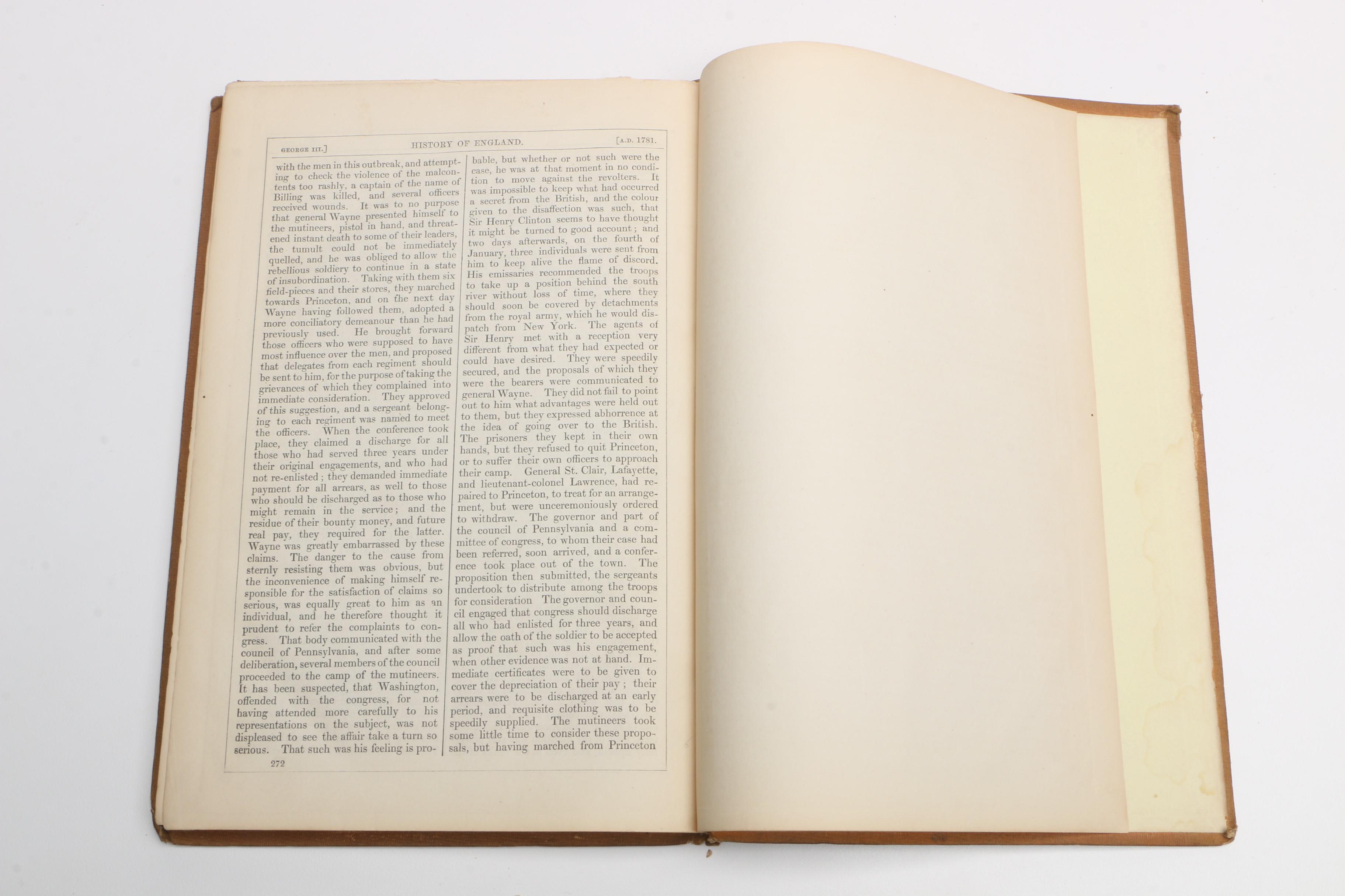 1850s "The History of England From the Reign of George III" Volumes