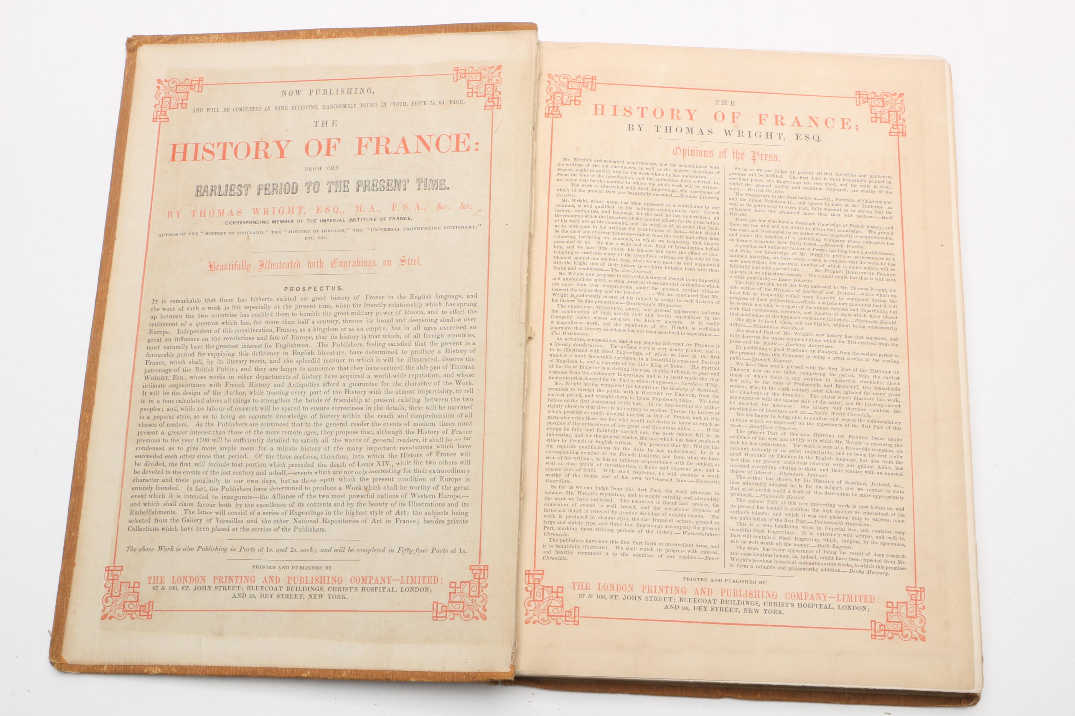 1850s "The History of England From the Reign of George III" Volumes