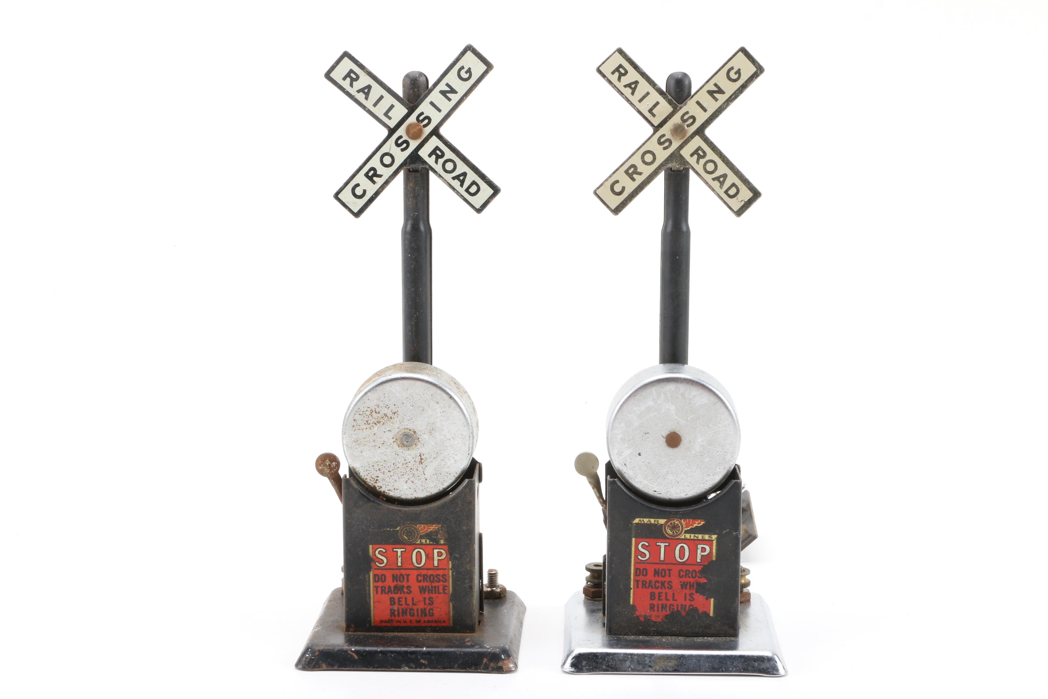 Pre-War Lionel Tinplate Trains with Post-War Accessories