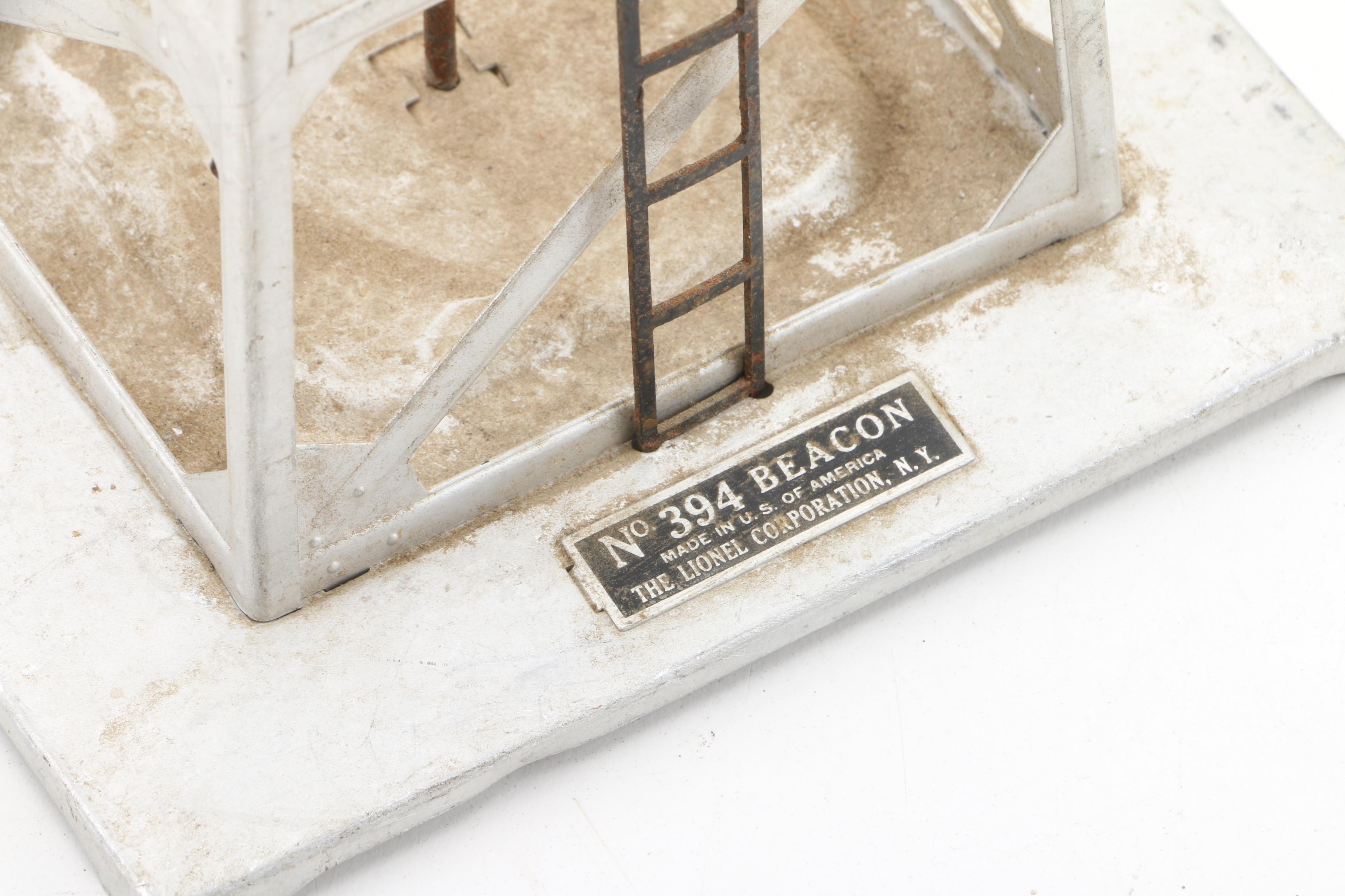 Pre-War Lionel Tinplate Trains with Post-War Accessories