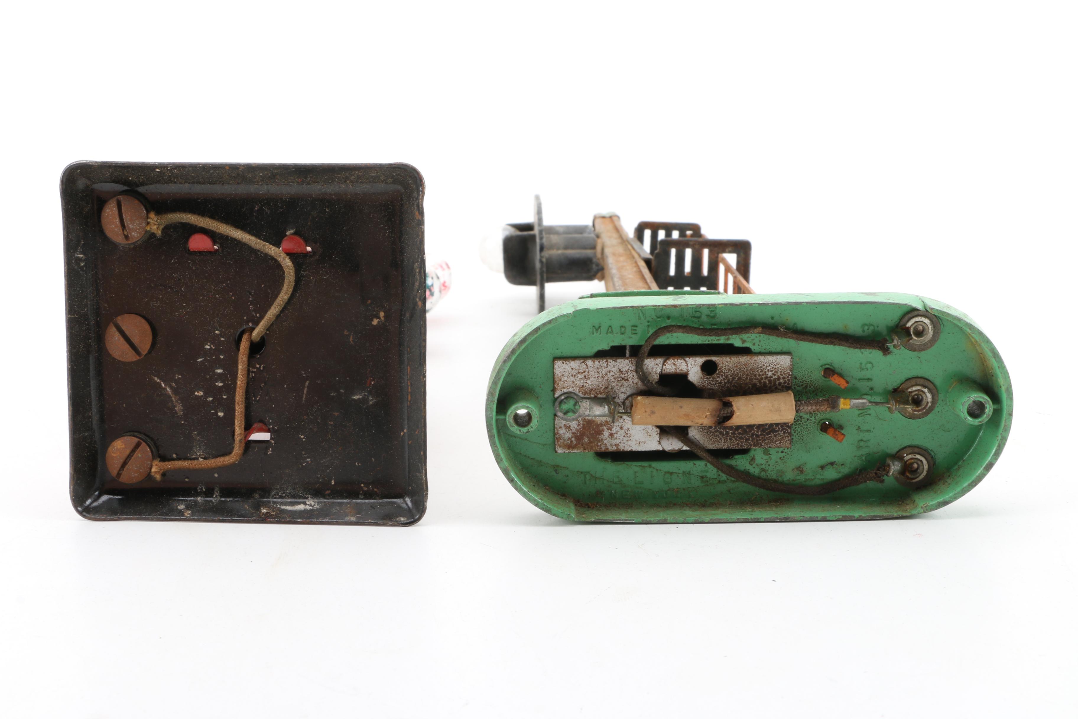 Pre-War Lionel Tinplate Trains with Post-War Accessories