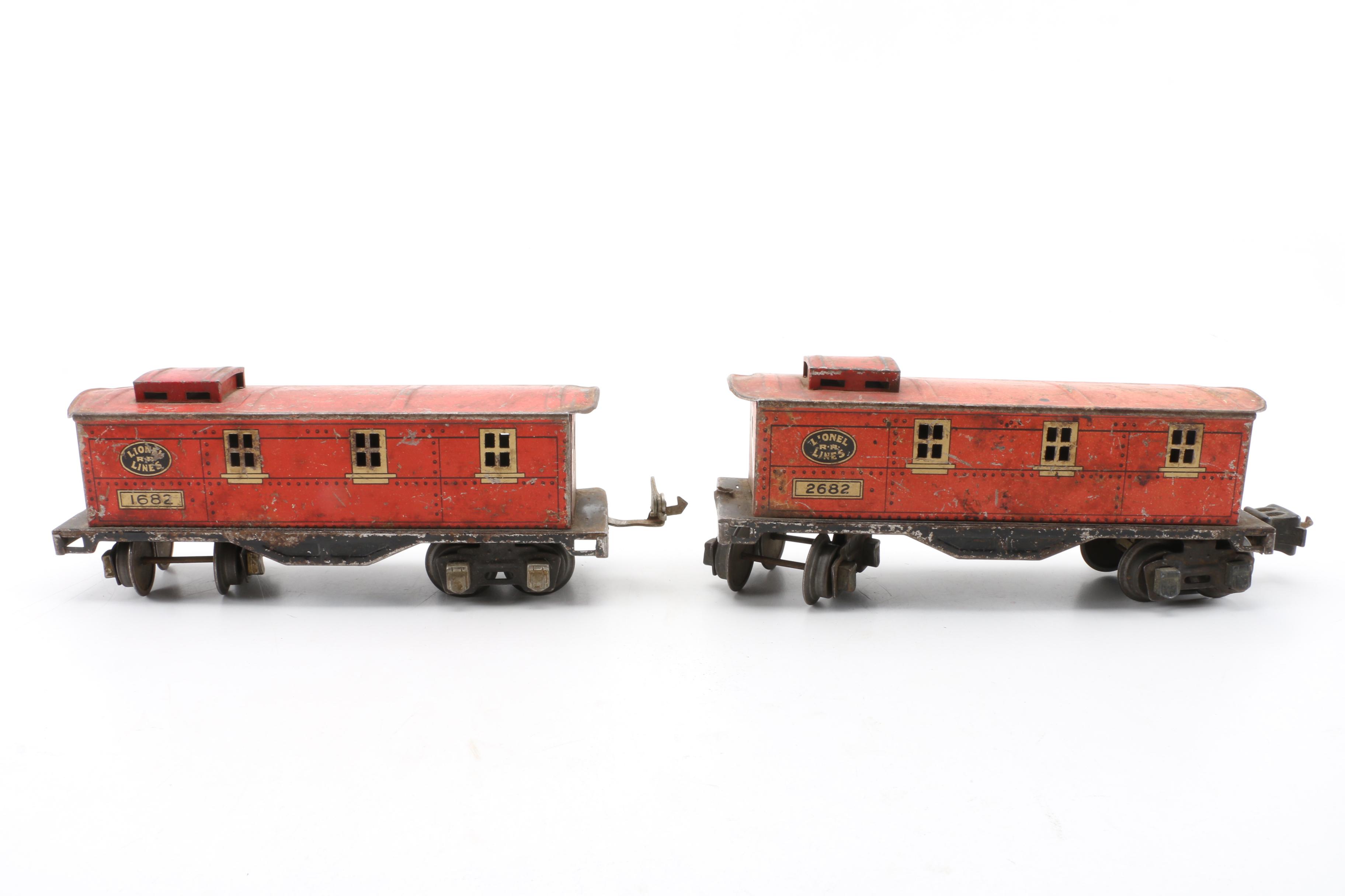 Pre-War Lionel Tinplate Trains with Post-War Accessories