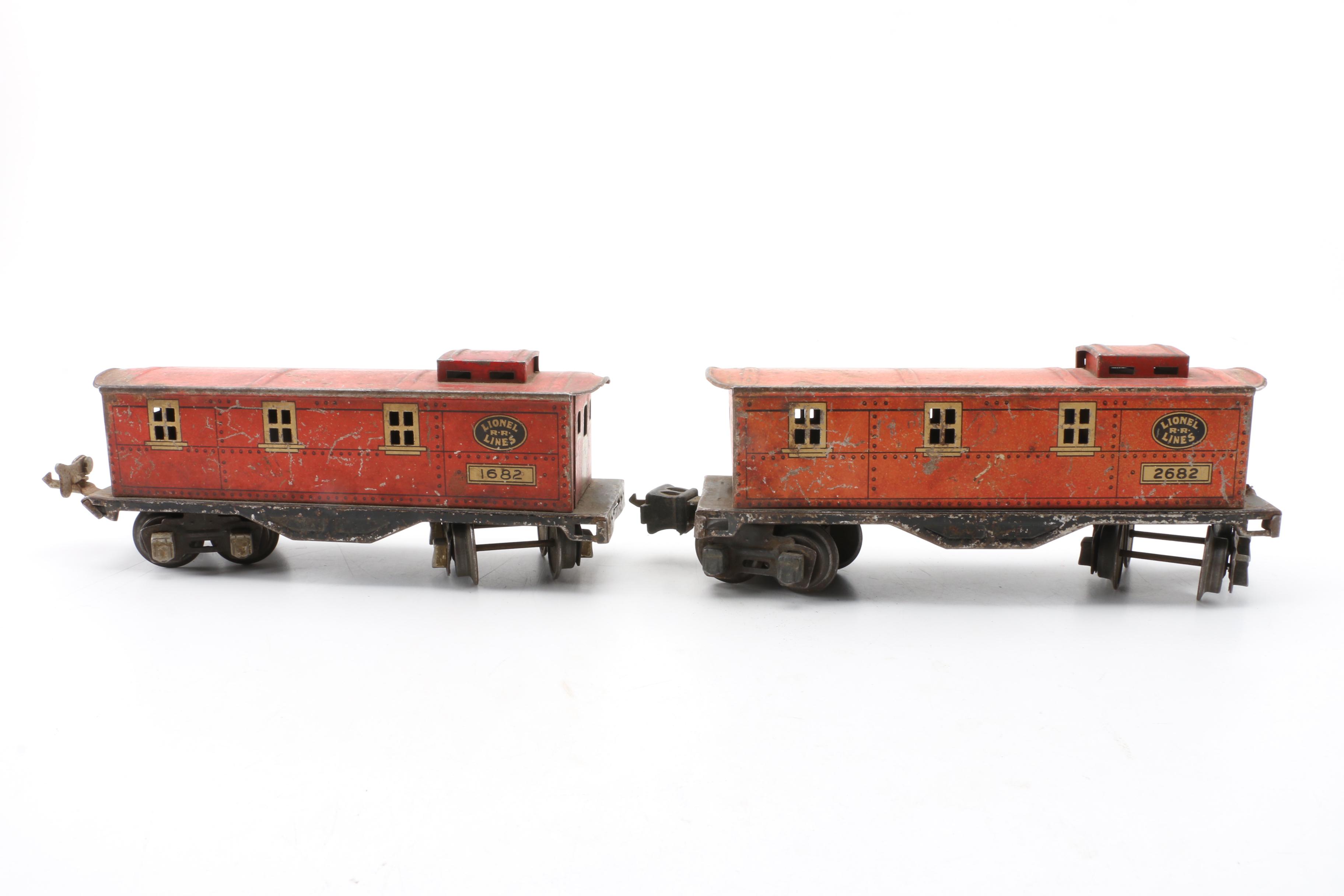Pre-War Lionel Tinplate Trains with Post-War Accessories