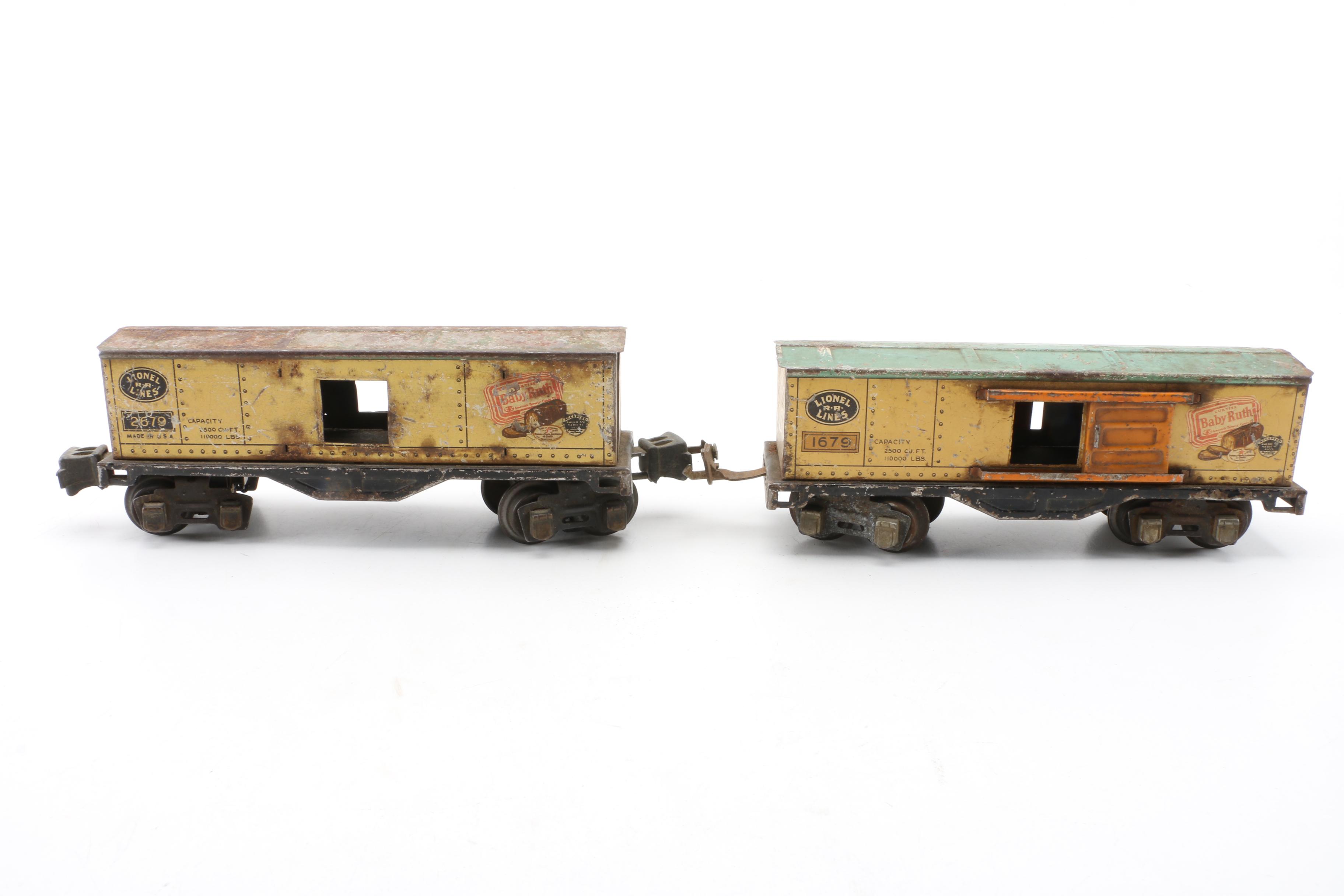 Pre-War Lionel Tinplate Trains with Post-War Accessories