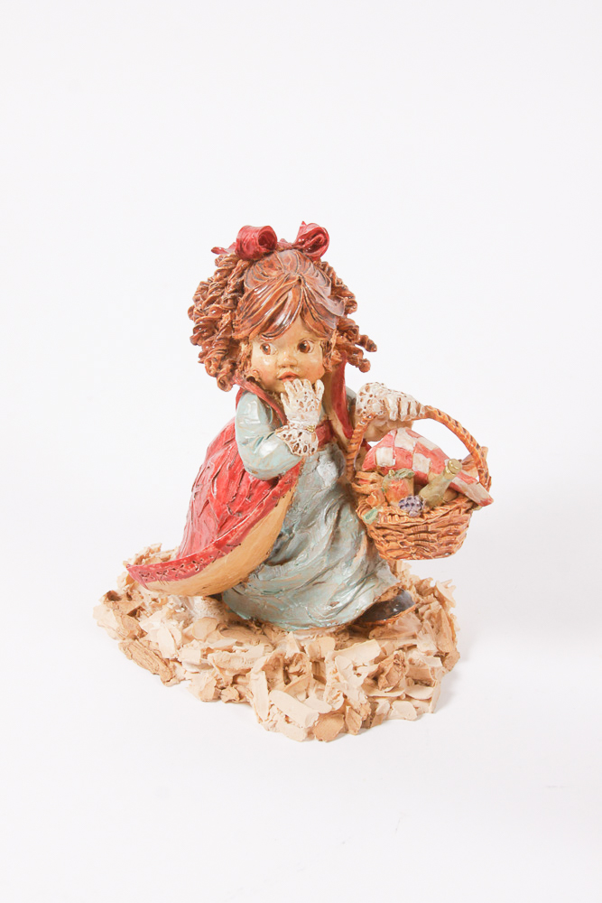 Limited Edition Enesco "Whittle Nursery Rhymes" Figurines by G.G. Santiago