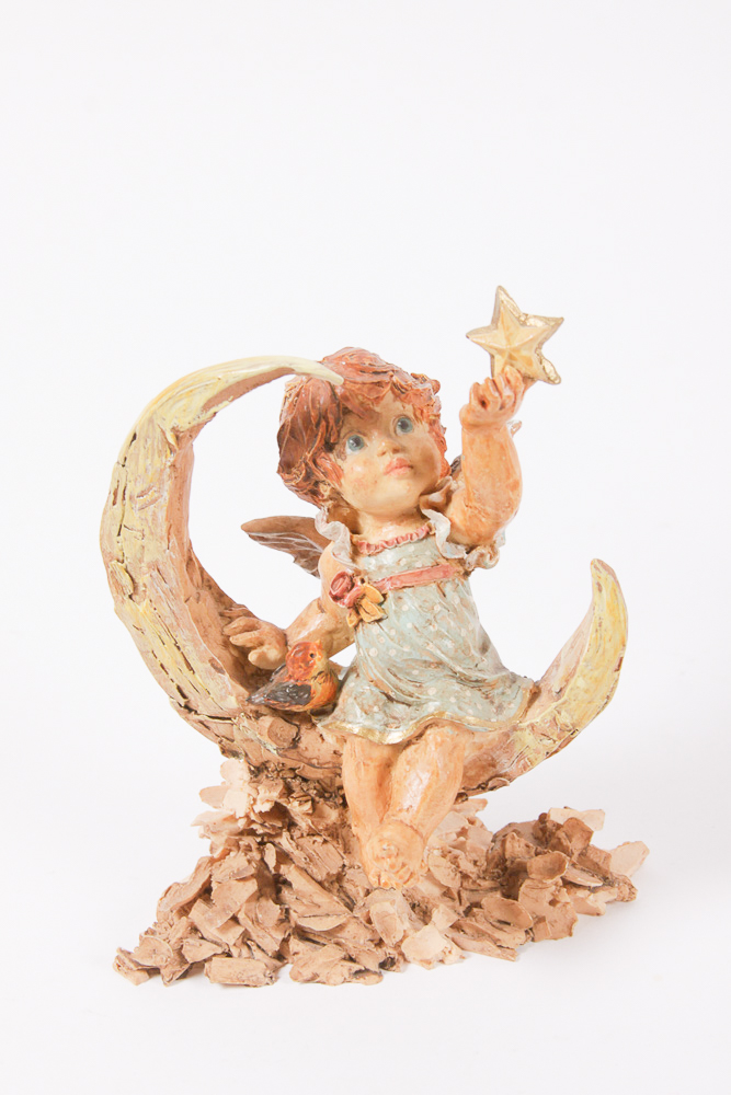 Limited Edition Enesco "Whittle Nursery Rhymes" Figurines by G.G. Santiago