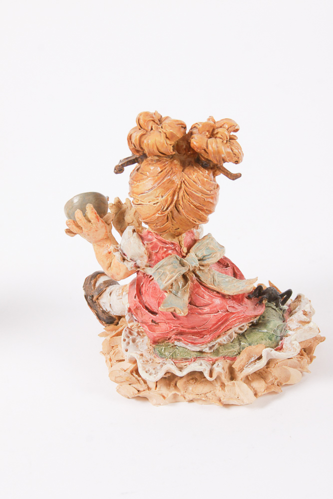 Limited Edition Enesco "Whittle Nursery Rhymes" Figurines by G.G. Santiago