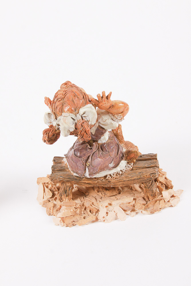 Limited Edition Enesco "Whittle Nursery Rhymes" Figurines by G.G. Santiago