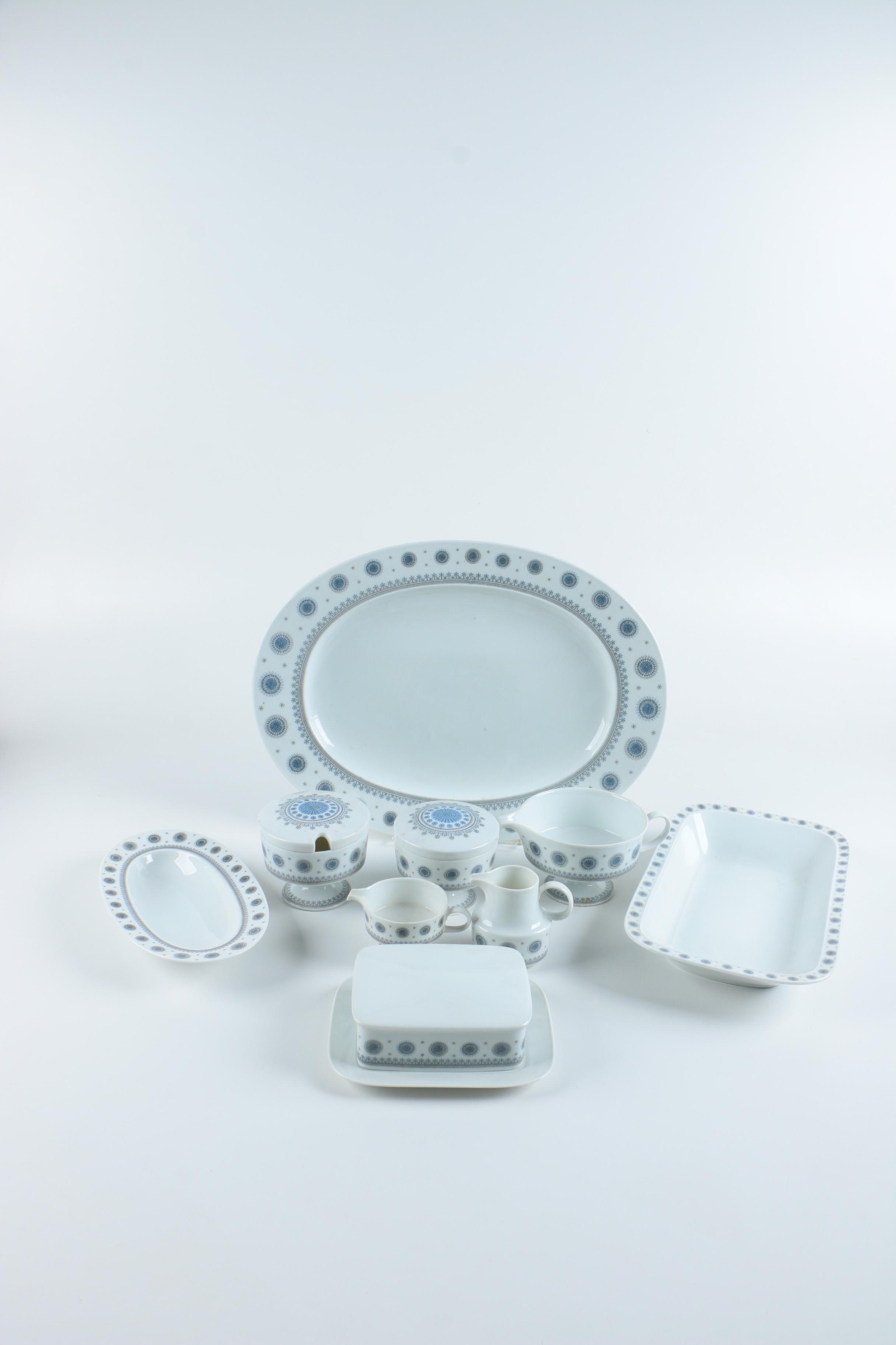 Rosenthal "Ice Blossom" Serveware