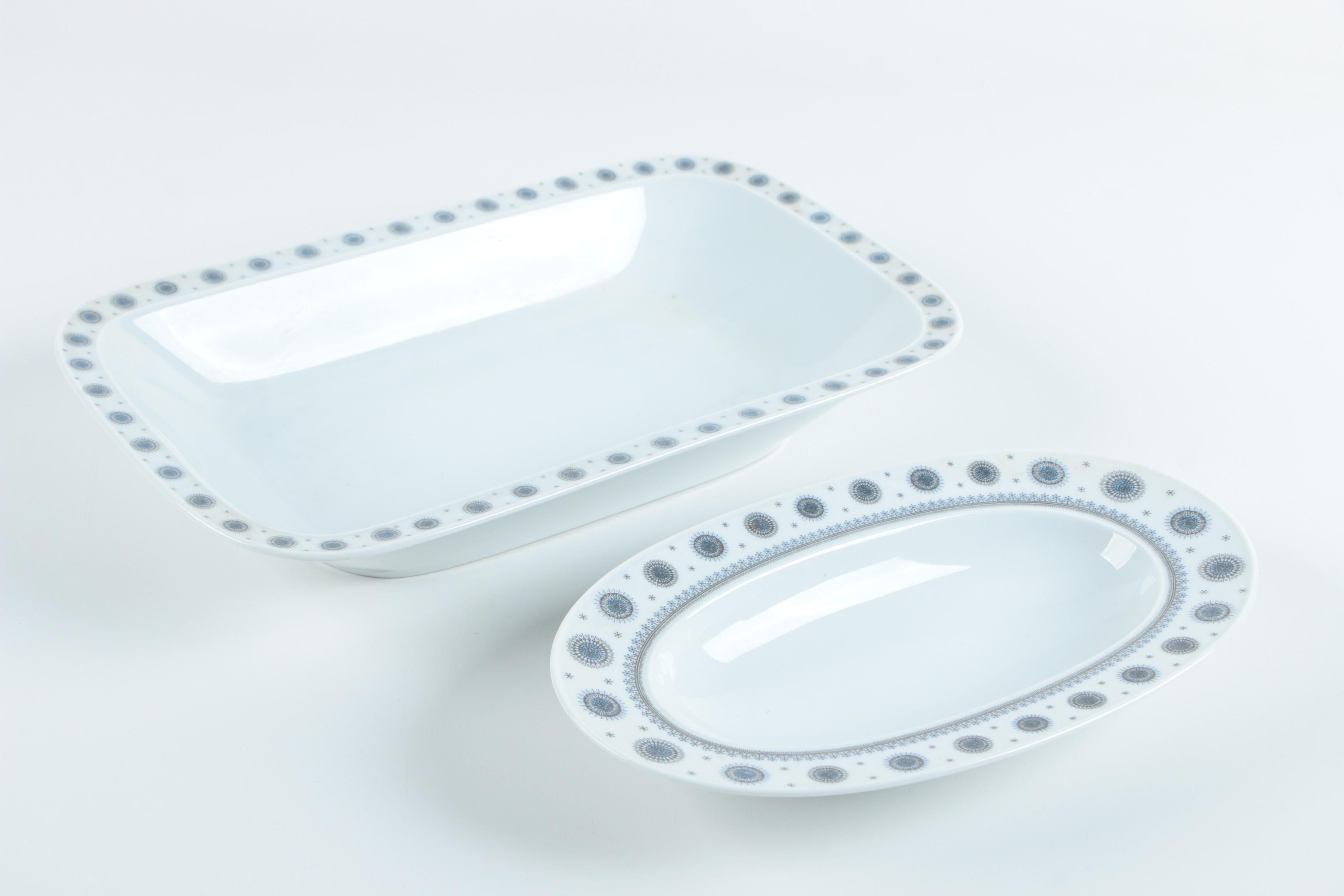 Rosenthal "Ice Blossom" Serveware