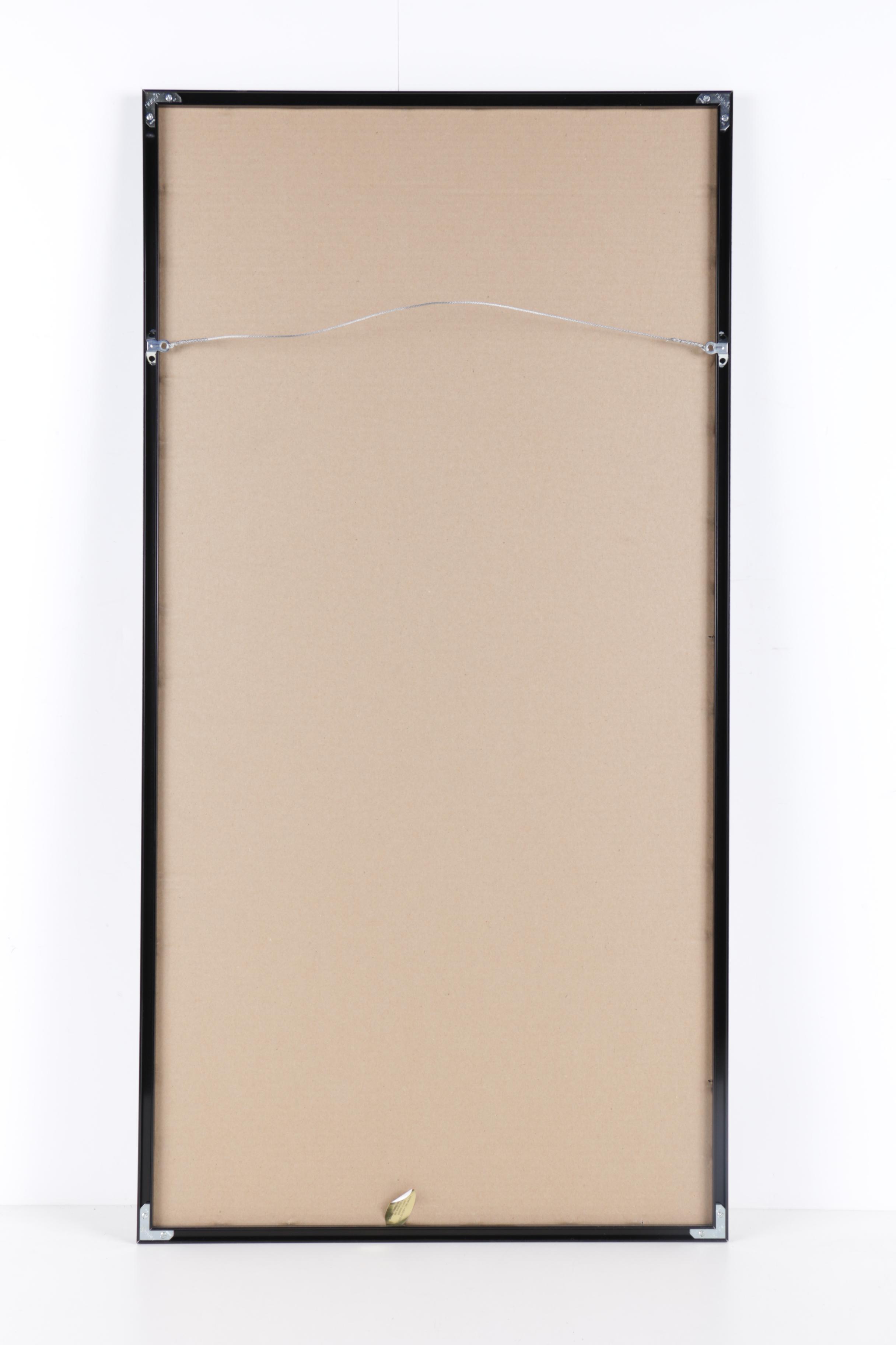 Ben Gordon Autographed Game Program Framed with Poster