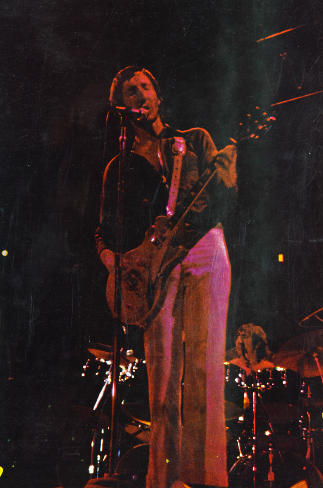 Vintage Offset Lithograph Poster of The Who