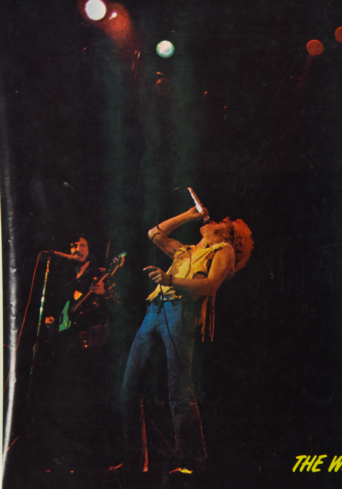 Vintage Offset Lithograph Poster of The Who