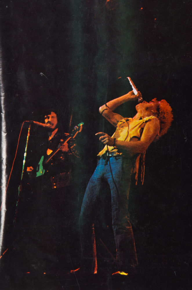 Vintage Offset Lithograph Poster of The Who