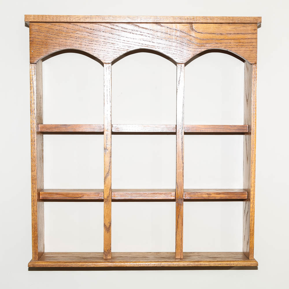 Pine Wood Wall Shelf