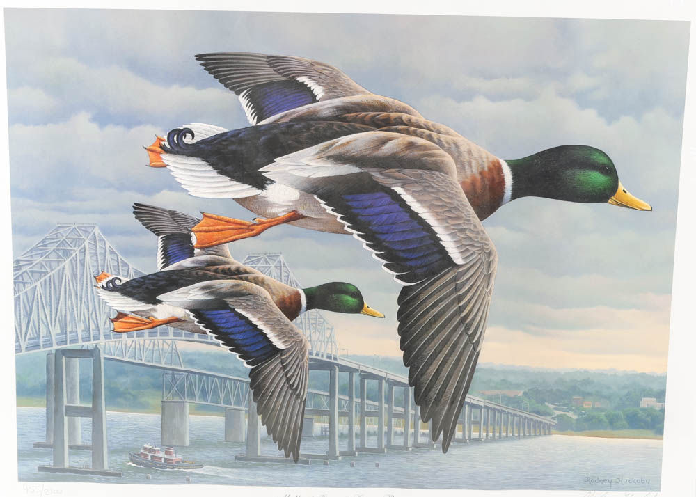 Rodney Huckaby Limited Edition Offset Lithograph