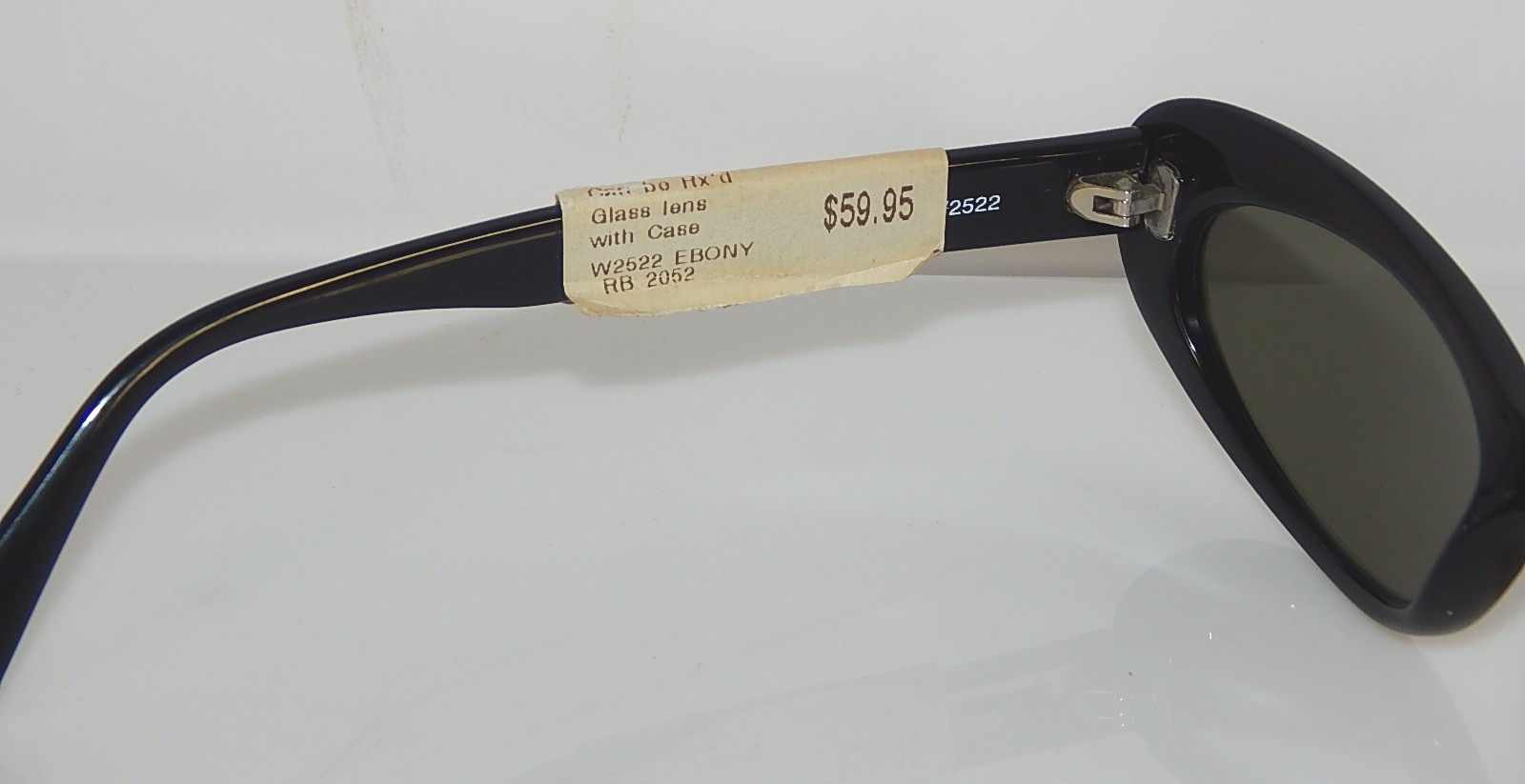 Ray Ban Black Plastic Sunglasses