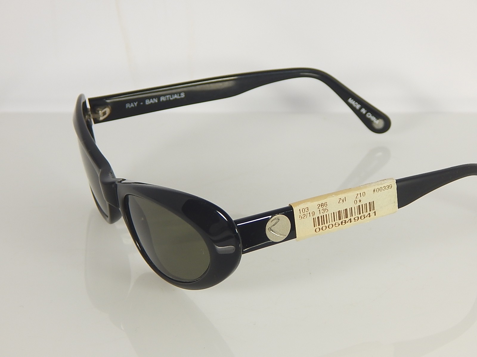 Ray Ban Black Plastic Sunglasses