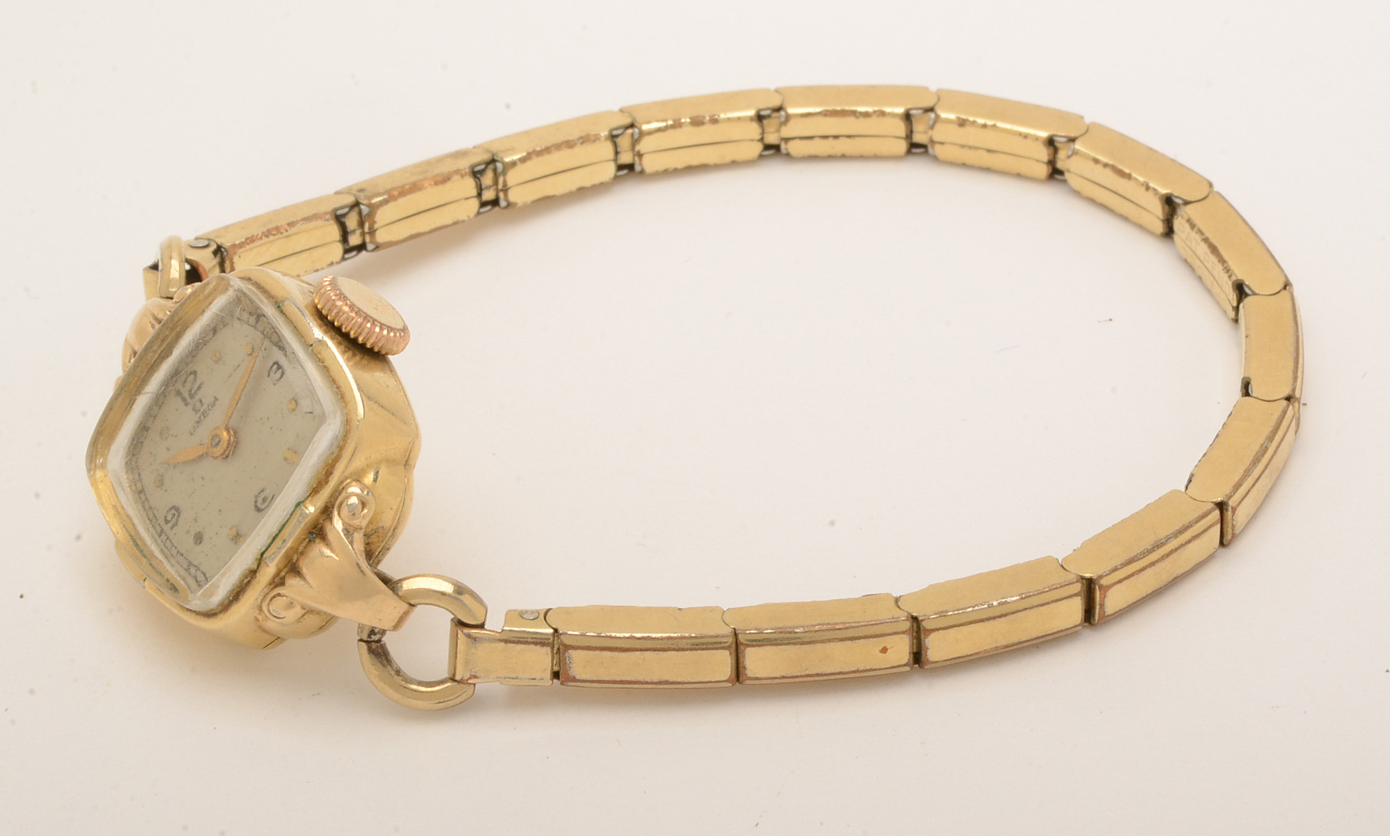 Vintage Omega Watch with Square Face