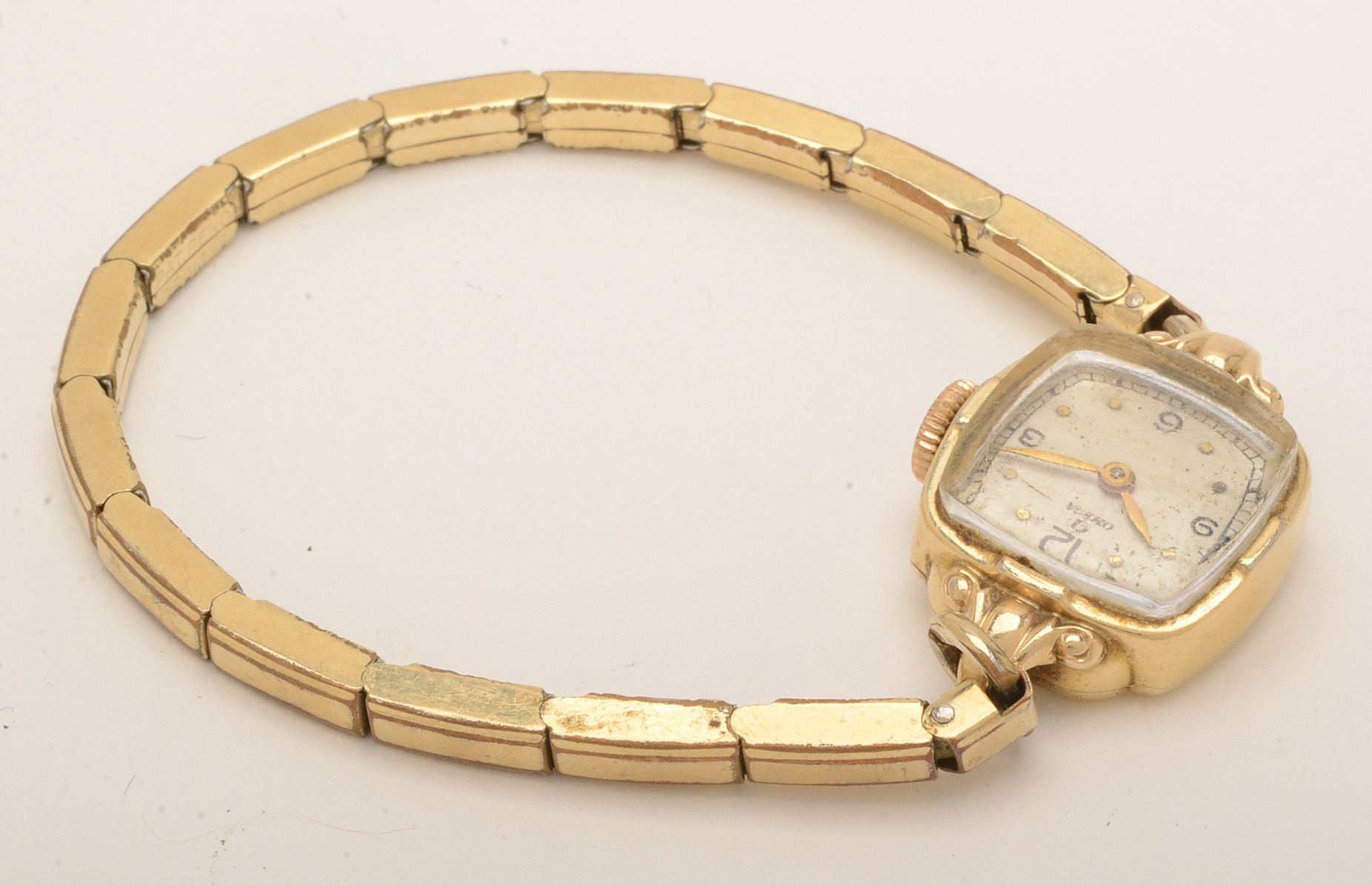 Vintage Omega Watch with Square Face