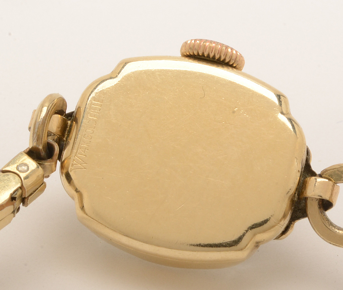 Vintage Omega Watch with Square Face