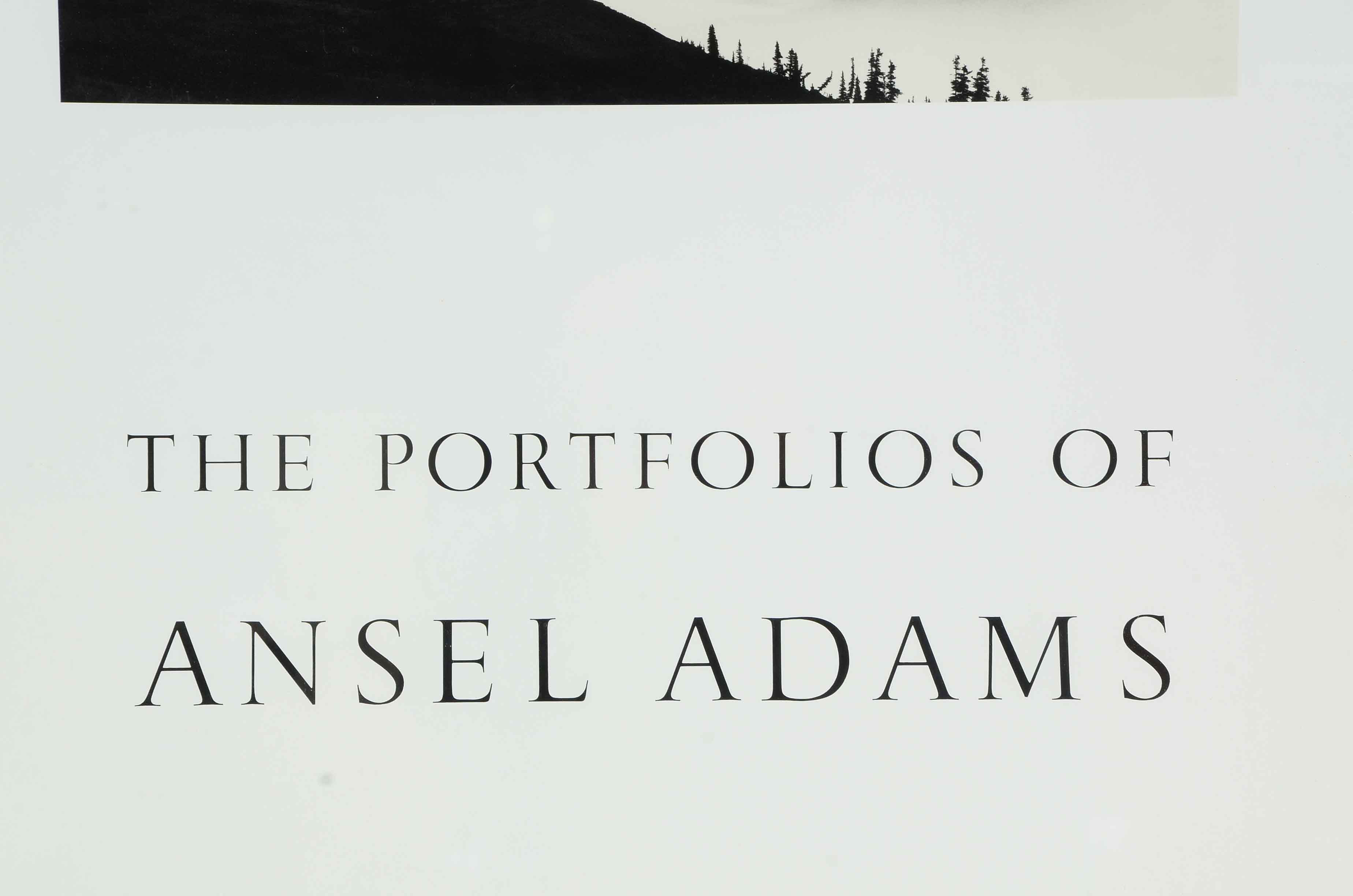 Ansel Adams Reproduction Print after "Mt. McKinley and Wonder Lake"
