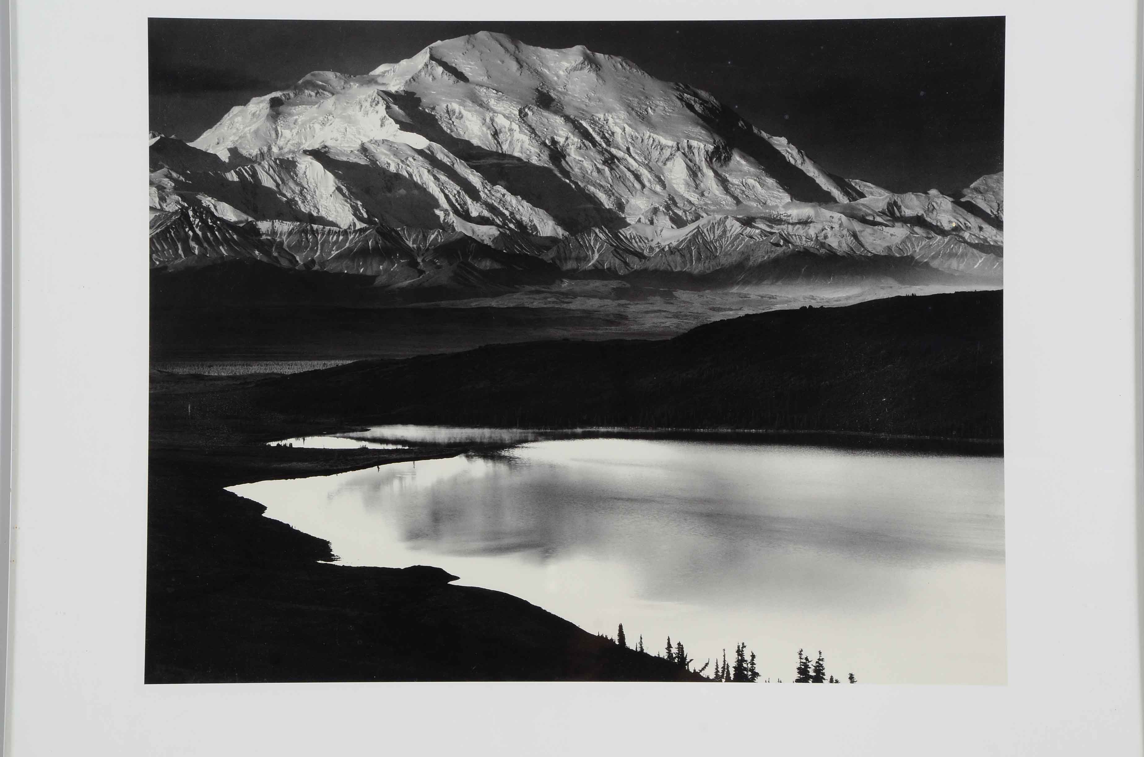 Ansel Adams Reproduction Print after "Mt. McKinley and Wonder Lake"