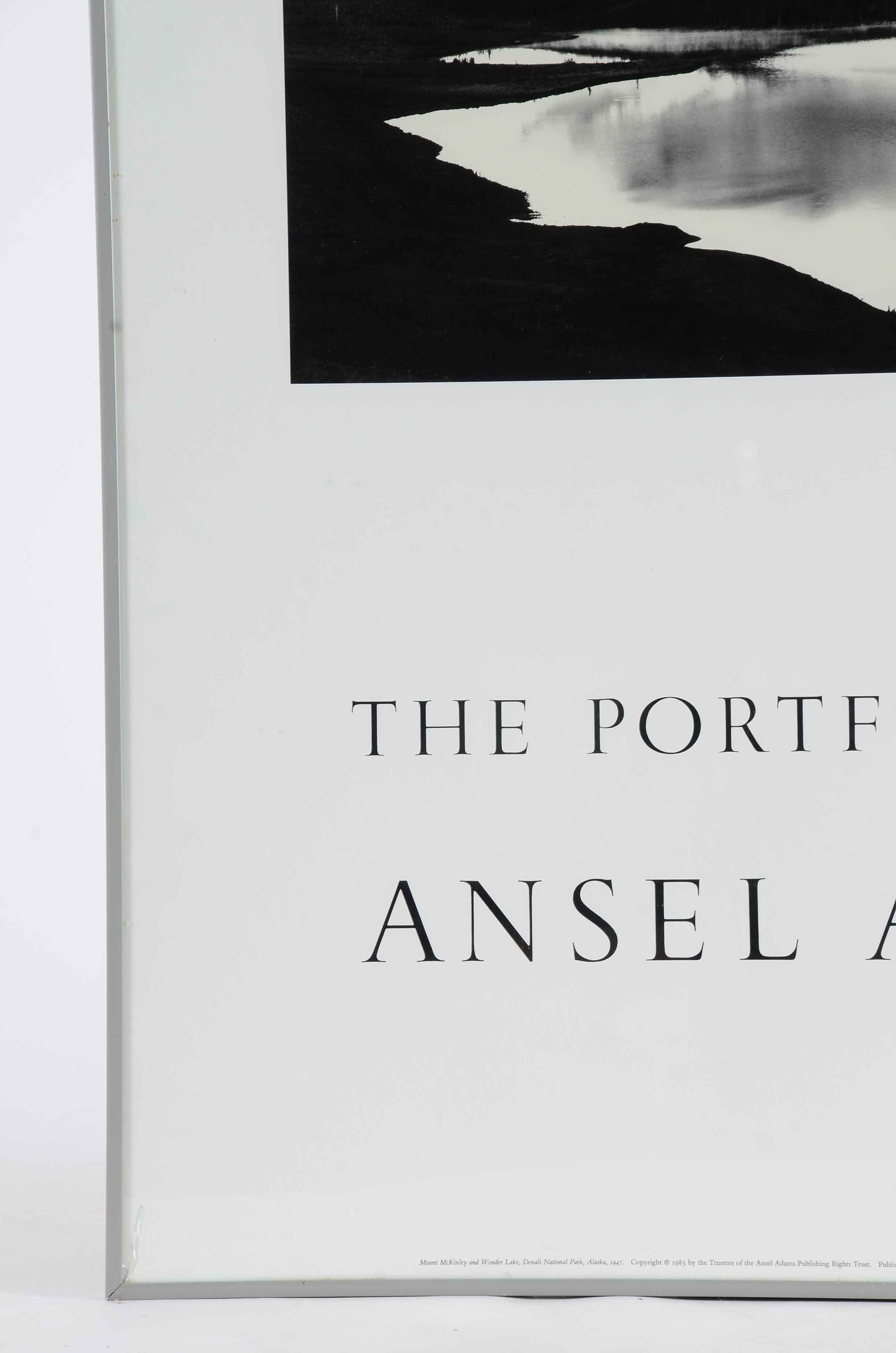 Ansel Adams Reproduction Print after "Mt. McKinley and Wonder Lake"