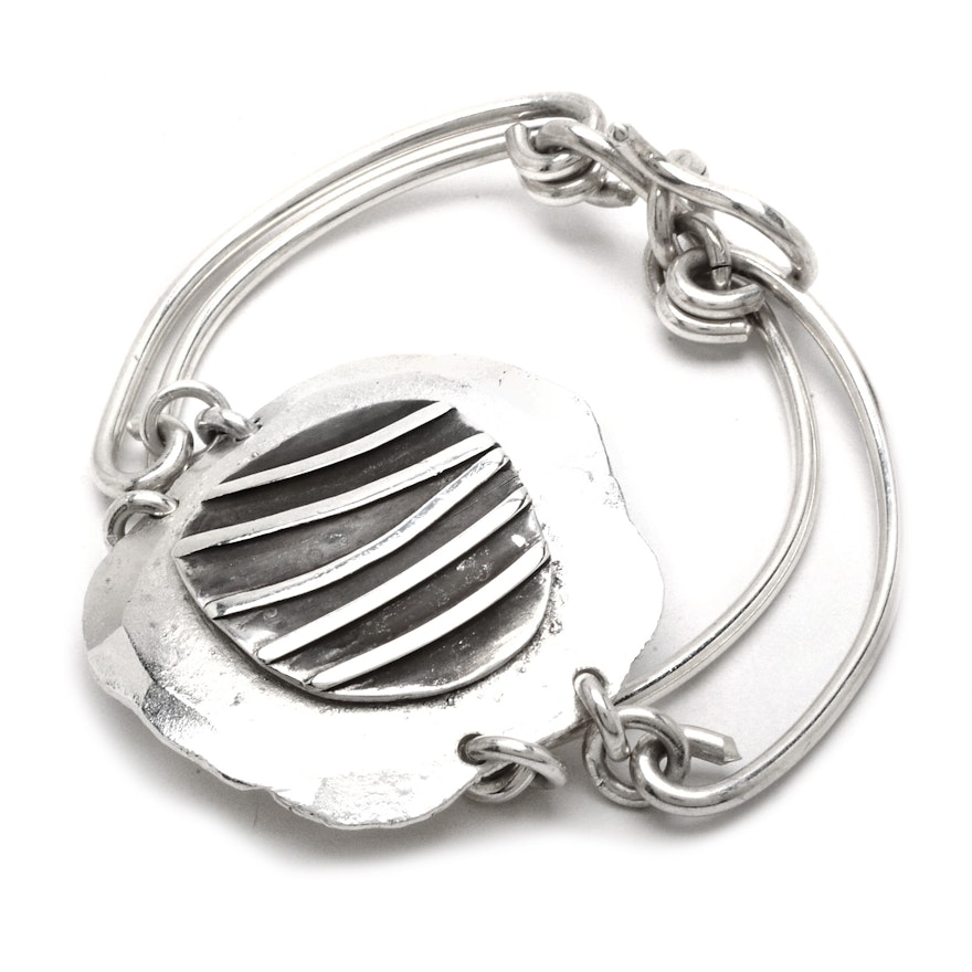 Artisan-Made Fine Sterling Silver Bracelet