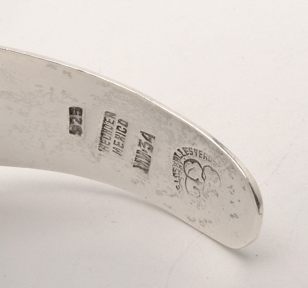 Vintage Mexican Sterling Silver Bracelets Including Los Ballesteros