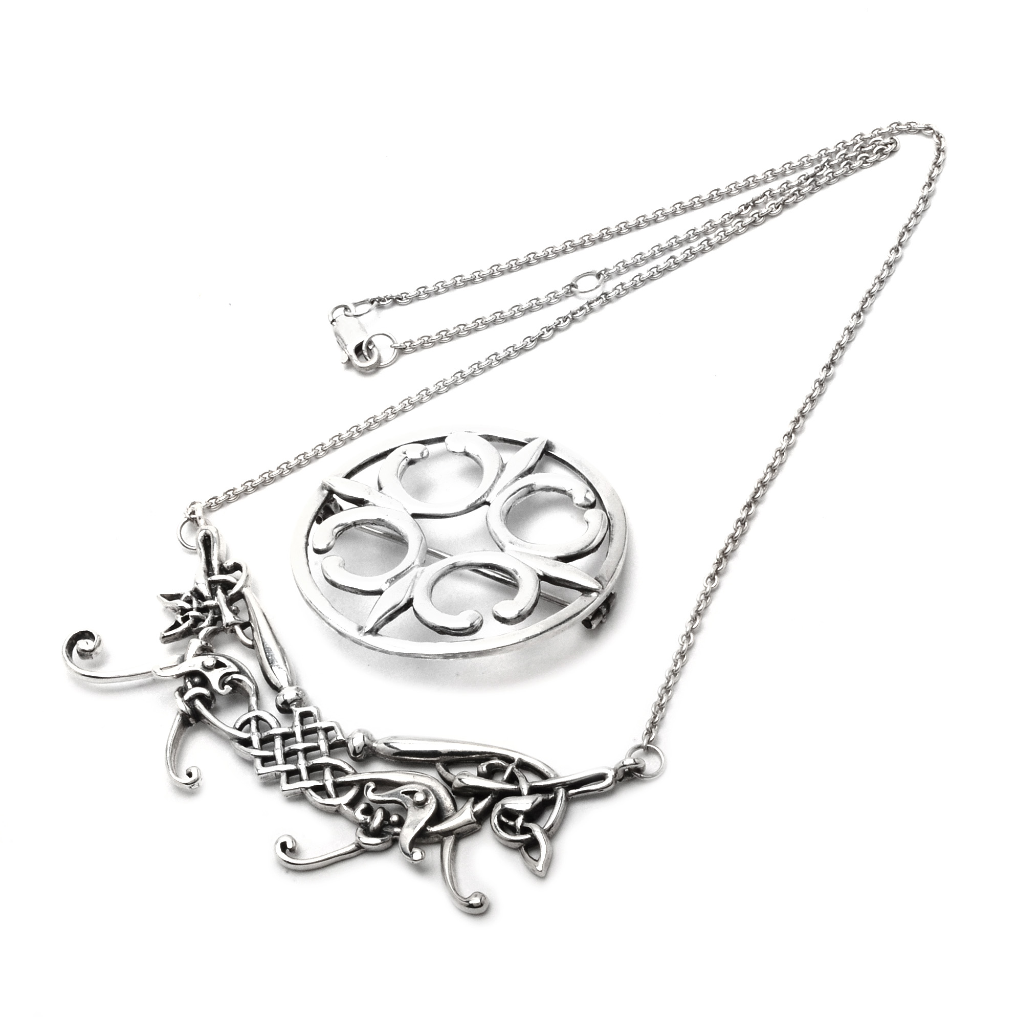 Sterling Silver Celtic Jewelry by Peter Stone and Ola Gorie