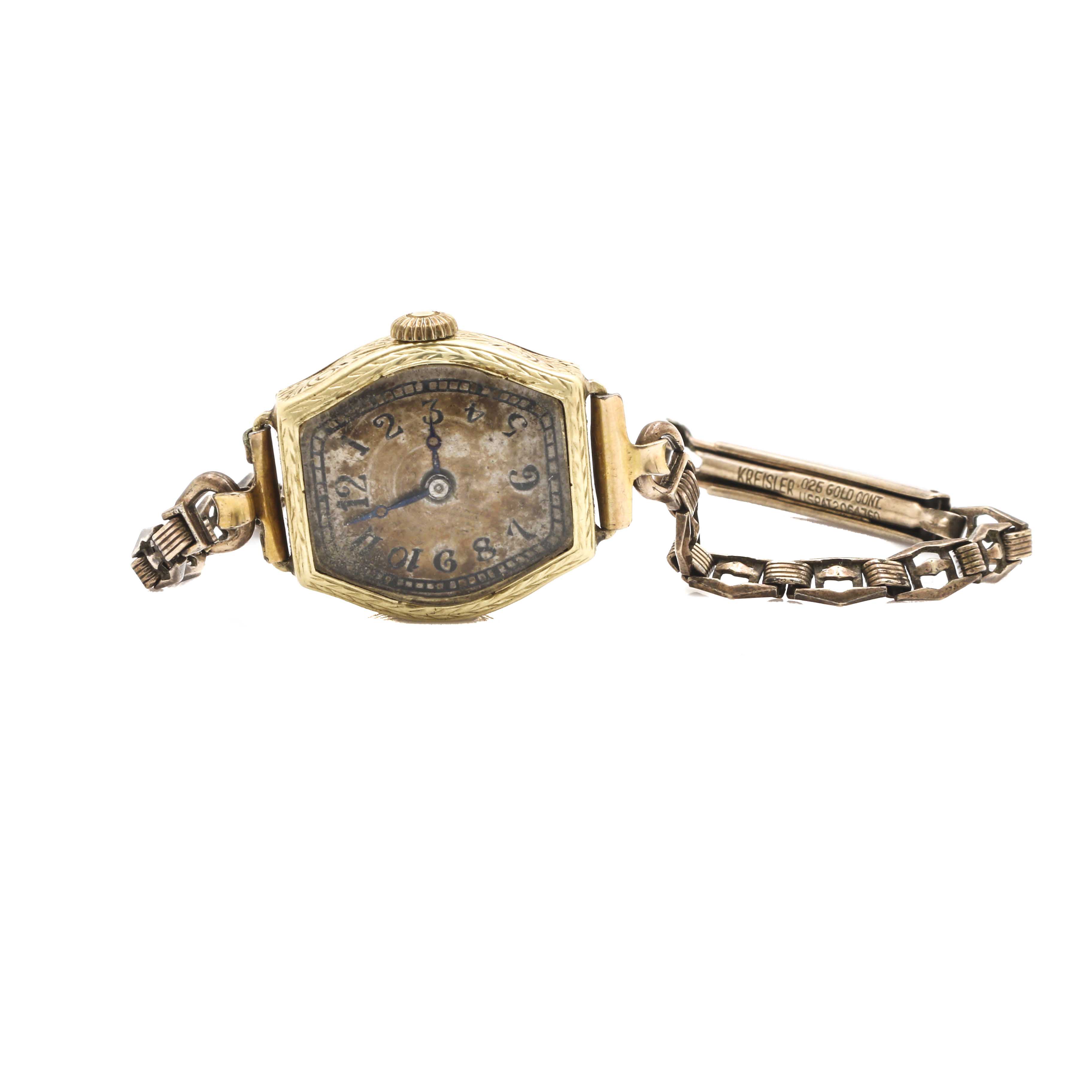 Vintage 14K Yellow Gold Watch