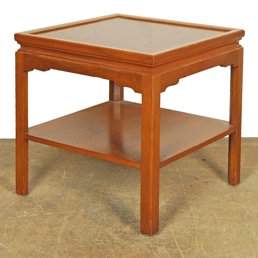 Chippendale Walnut Side Table by Stow & Davis