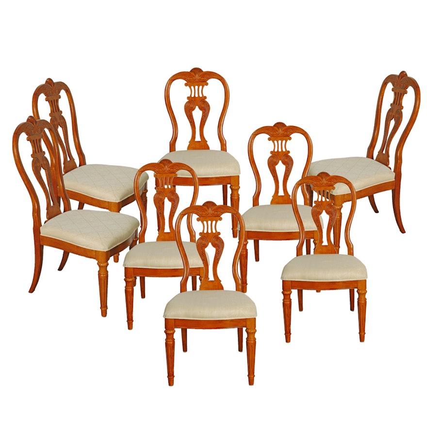 Set of Neoclassical Style Dining Chairs by Universal Furniture