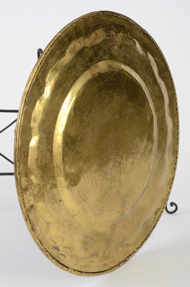 Vintage Brass Tray Table