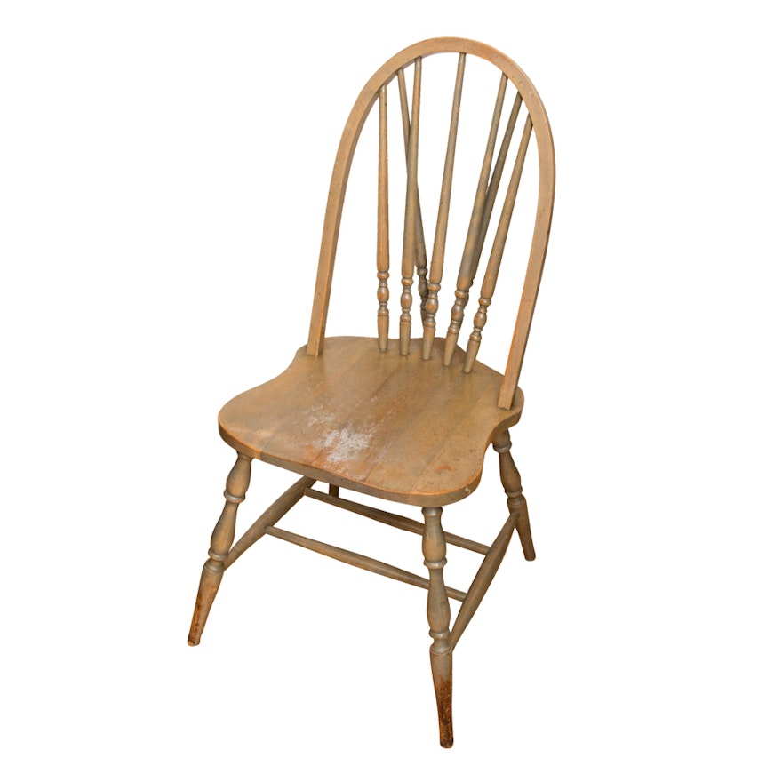 Brace Back Windsor Style Chair