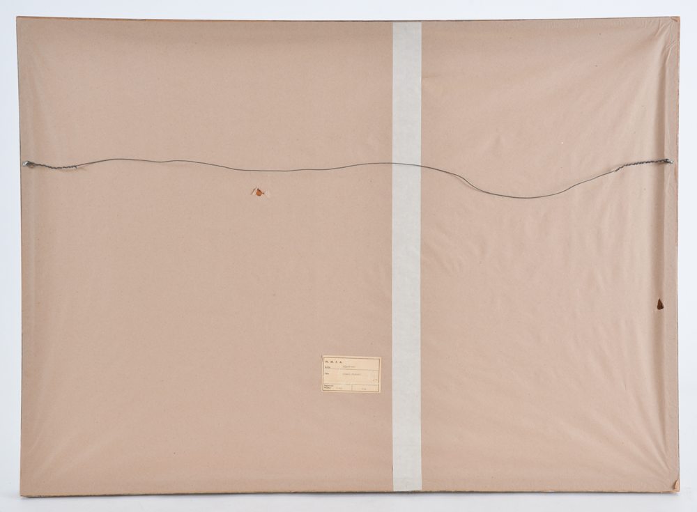 Albrt Blaetter Oil Painting on Canvas Board "Black Forest"