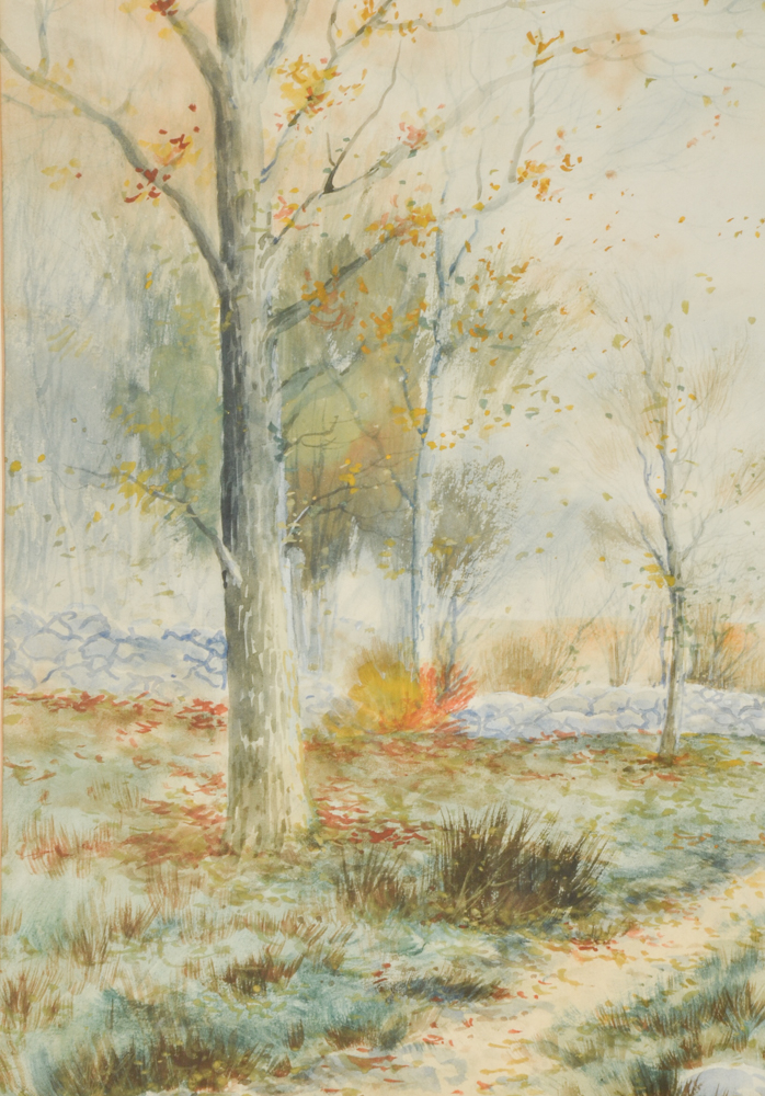 C.R. Raymond Original Watercolor Landscape Painting