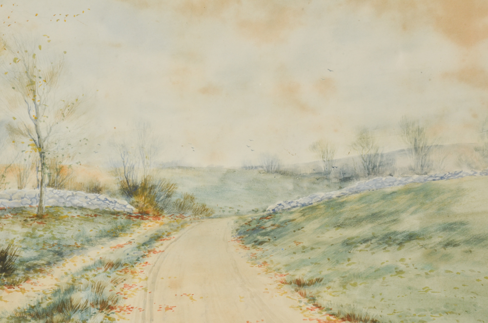 C.R. Raymond Original Watercolor Landscape Painting