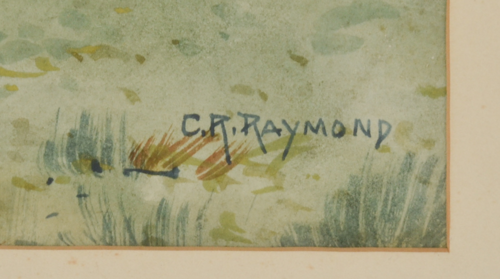C.R. Raymond Original Watercolor Landscape Painting