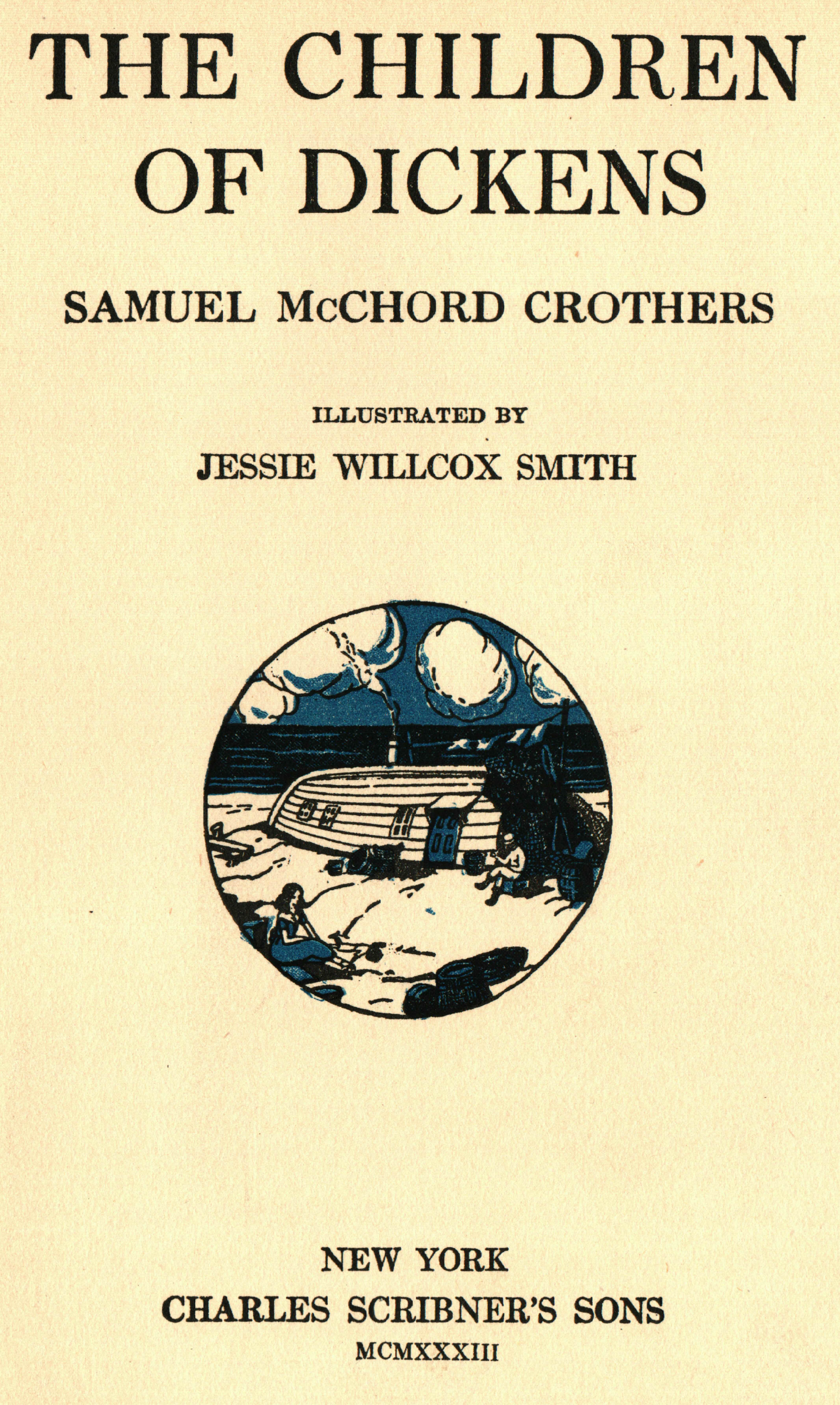 1933 "The Children of Dickens" by Samuel McChord Crothers
