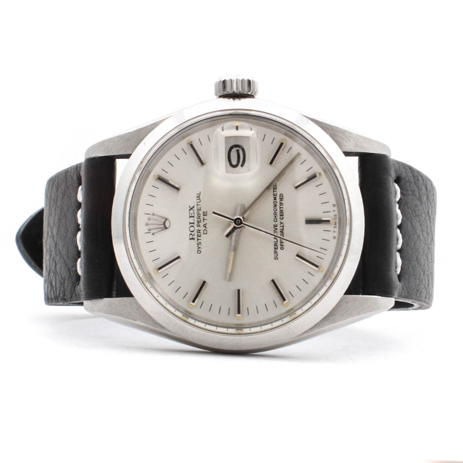 Vintage Circa 1972 Rolex Perpetual Date Stainless Steel Watch